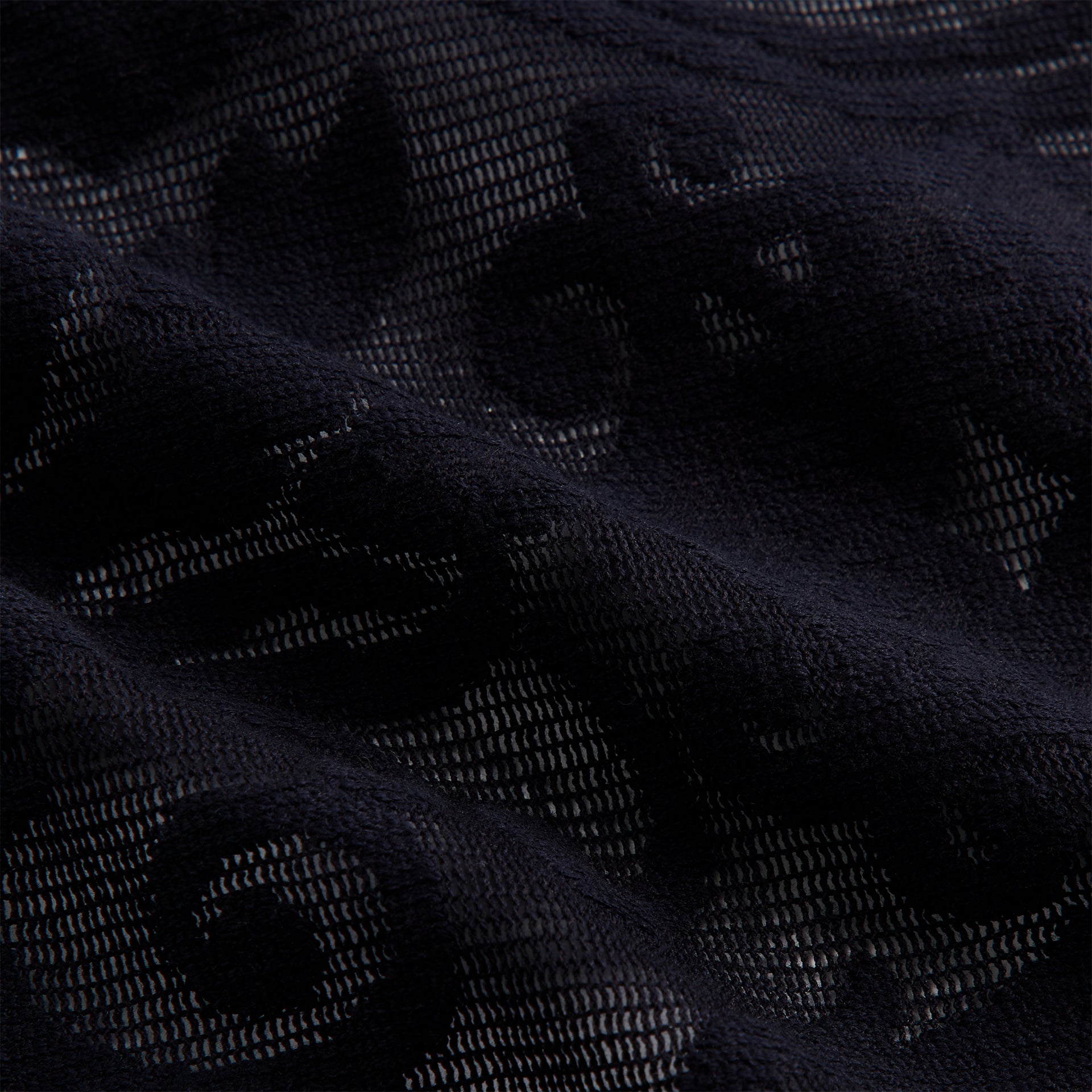 Kith Crest Lace Bandana - Ink