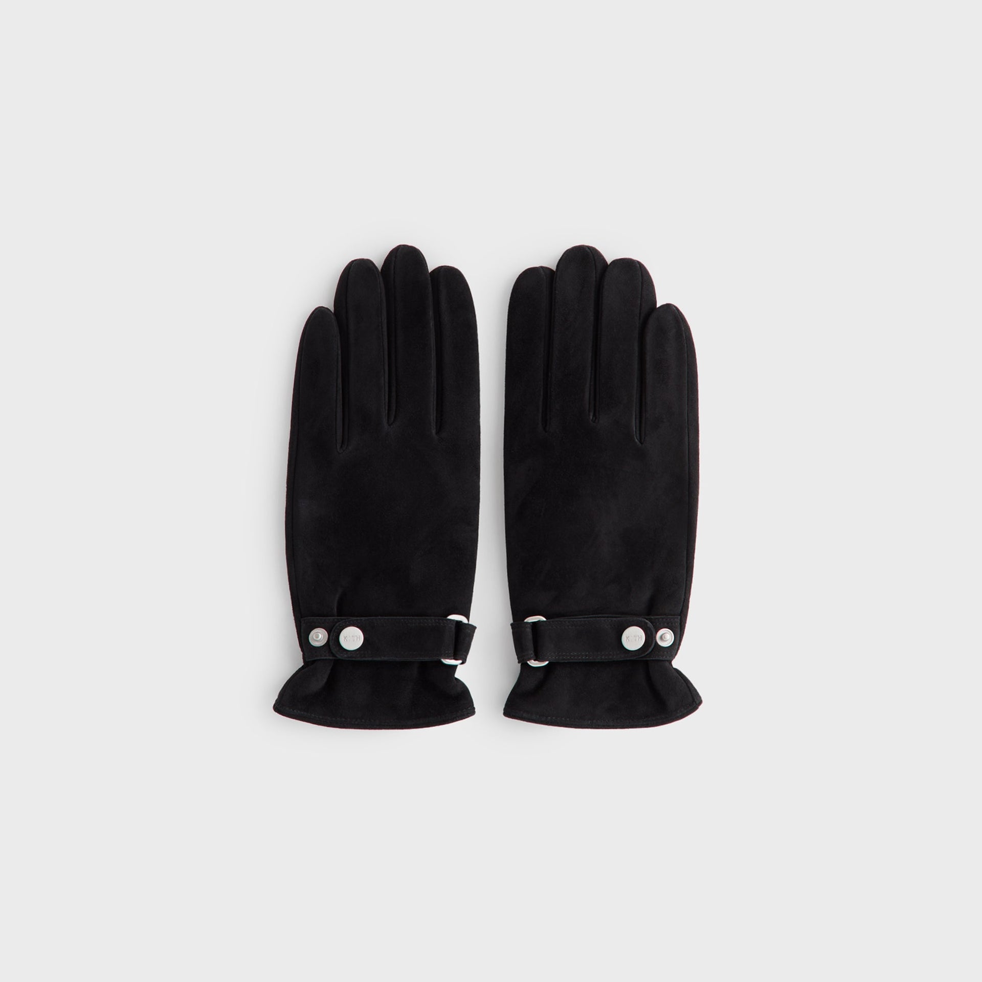 Kith Manhattan Suede Gloves - Black