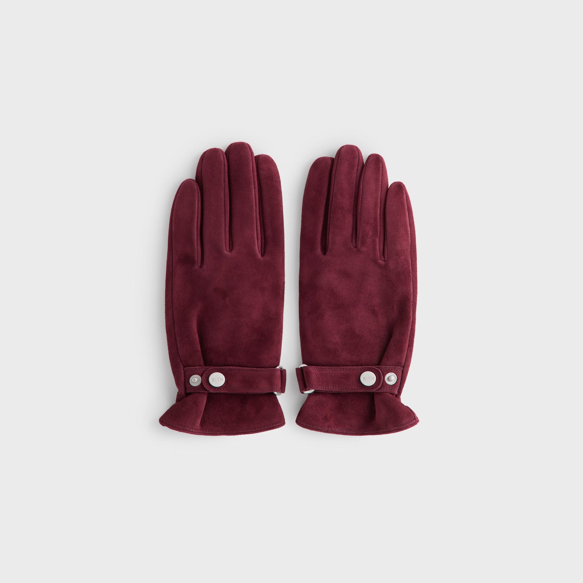Kith Manhattan Suede Gloves - Magma