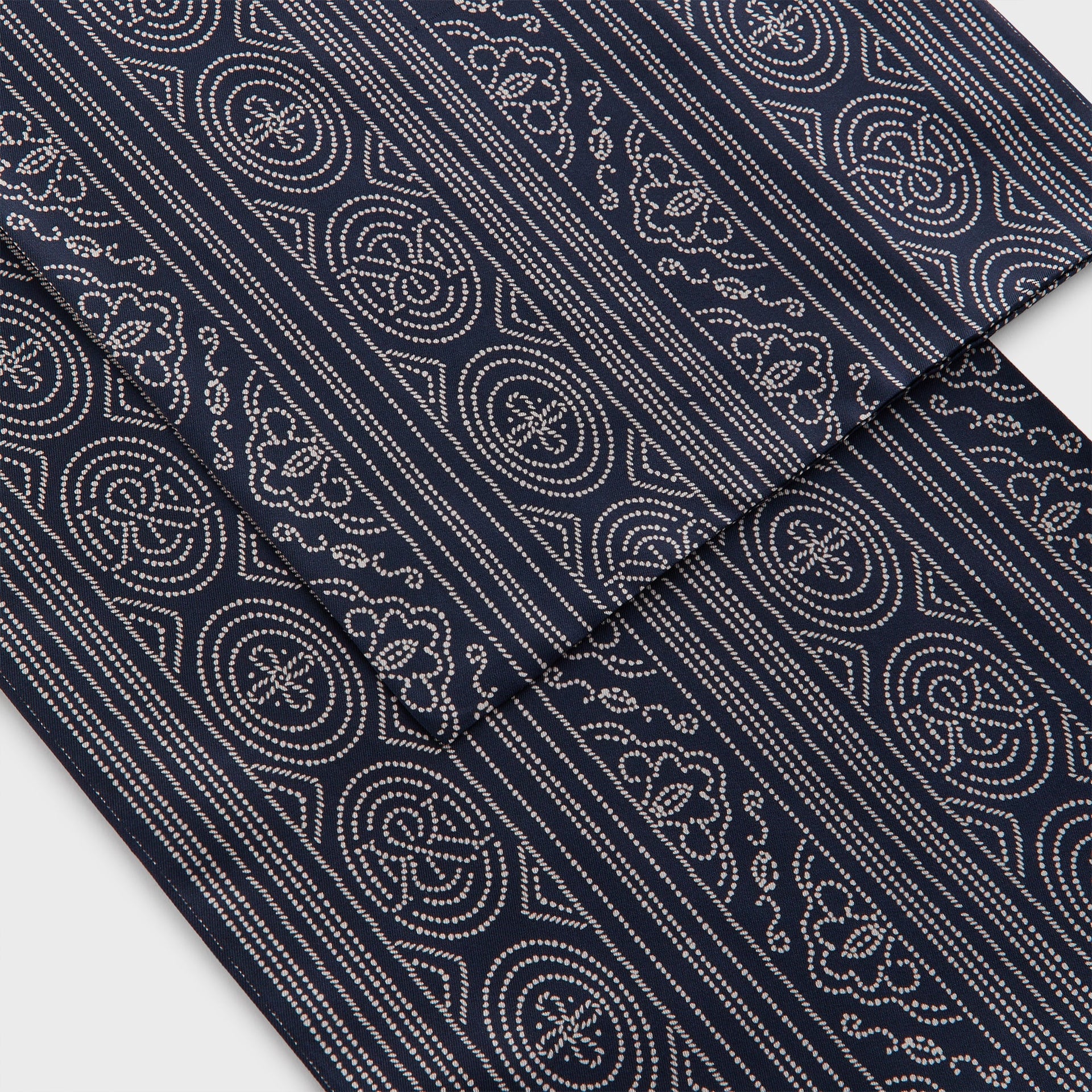 Kith Printed Silk Scarf - Nocturnal