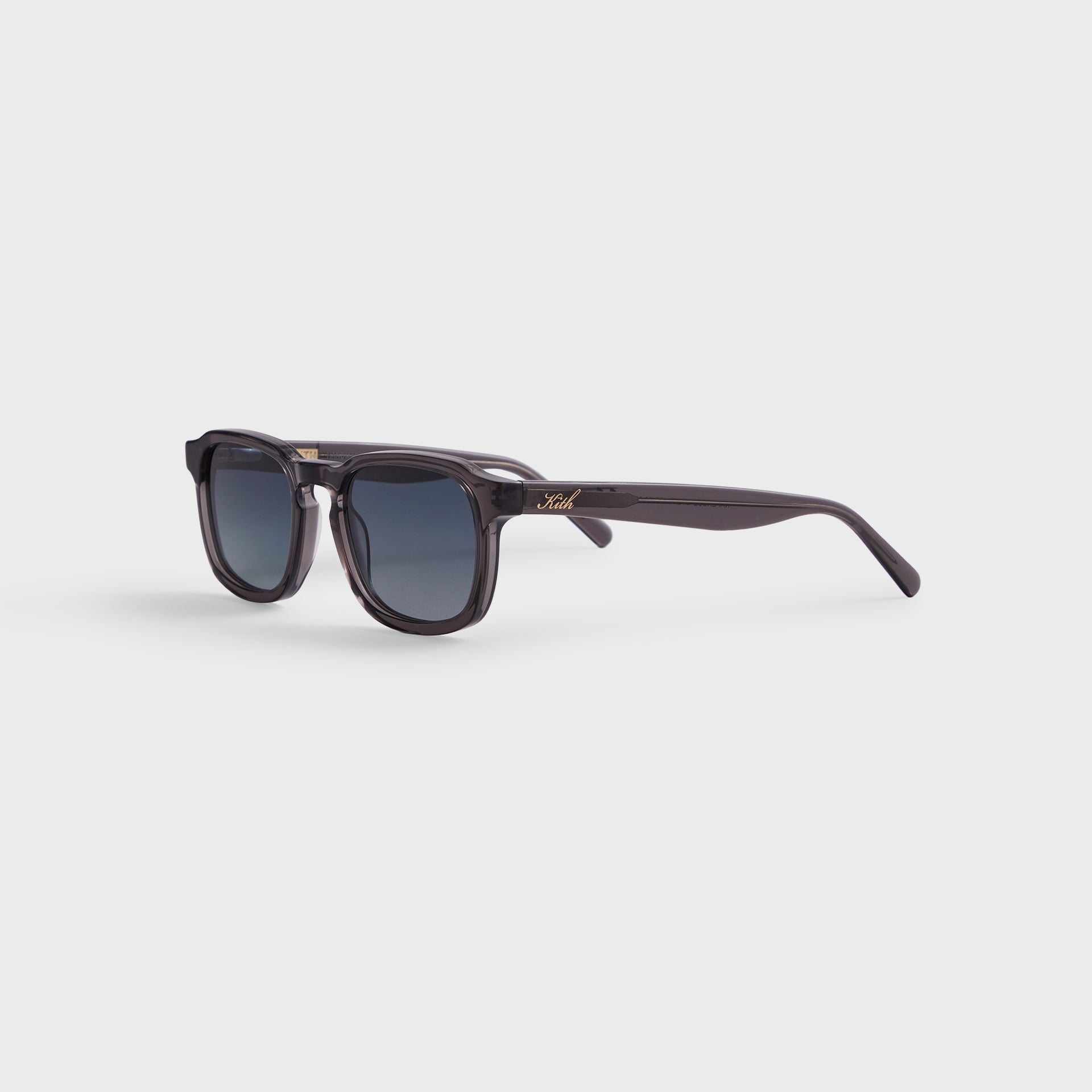 Kith Napeague Sunglasses - Grey Crystal / Blue