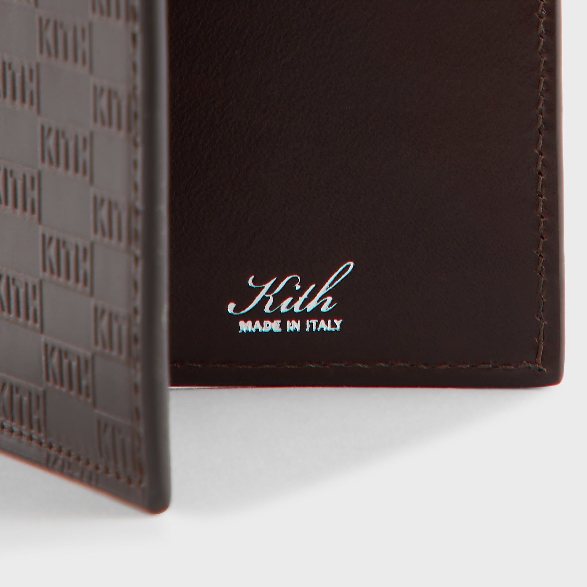 Kith Monogram Bi-Fold Wallet - Incognito