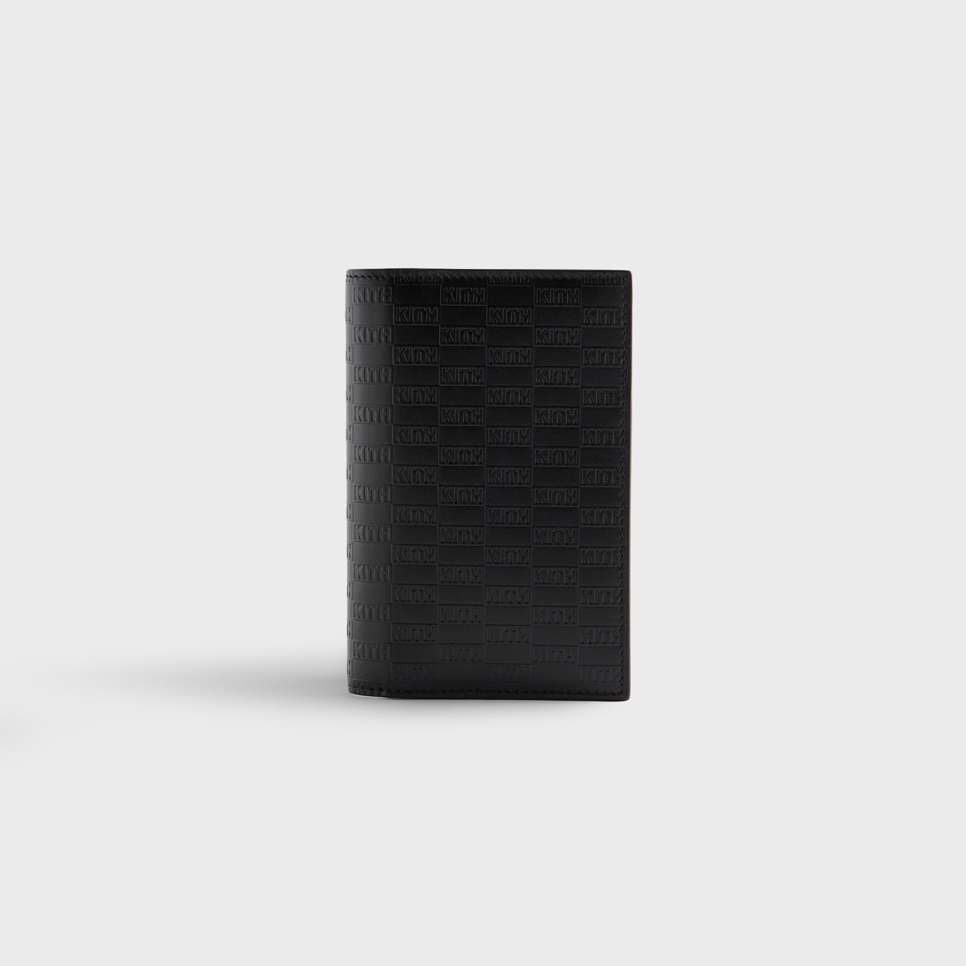 Kith Monogram Passport Holder - Black