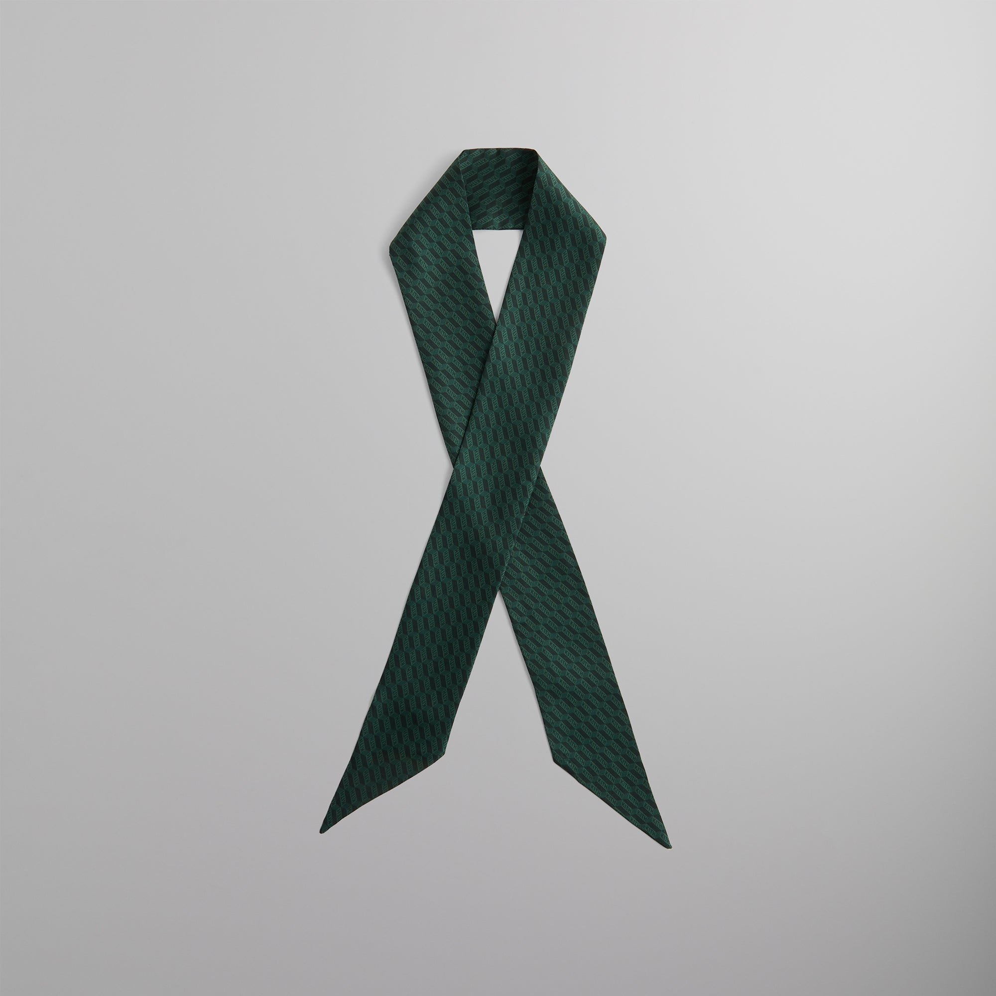 Kith Deco Monogram Silk Tie Scarf - Stadium