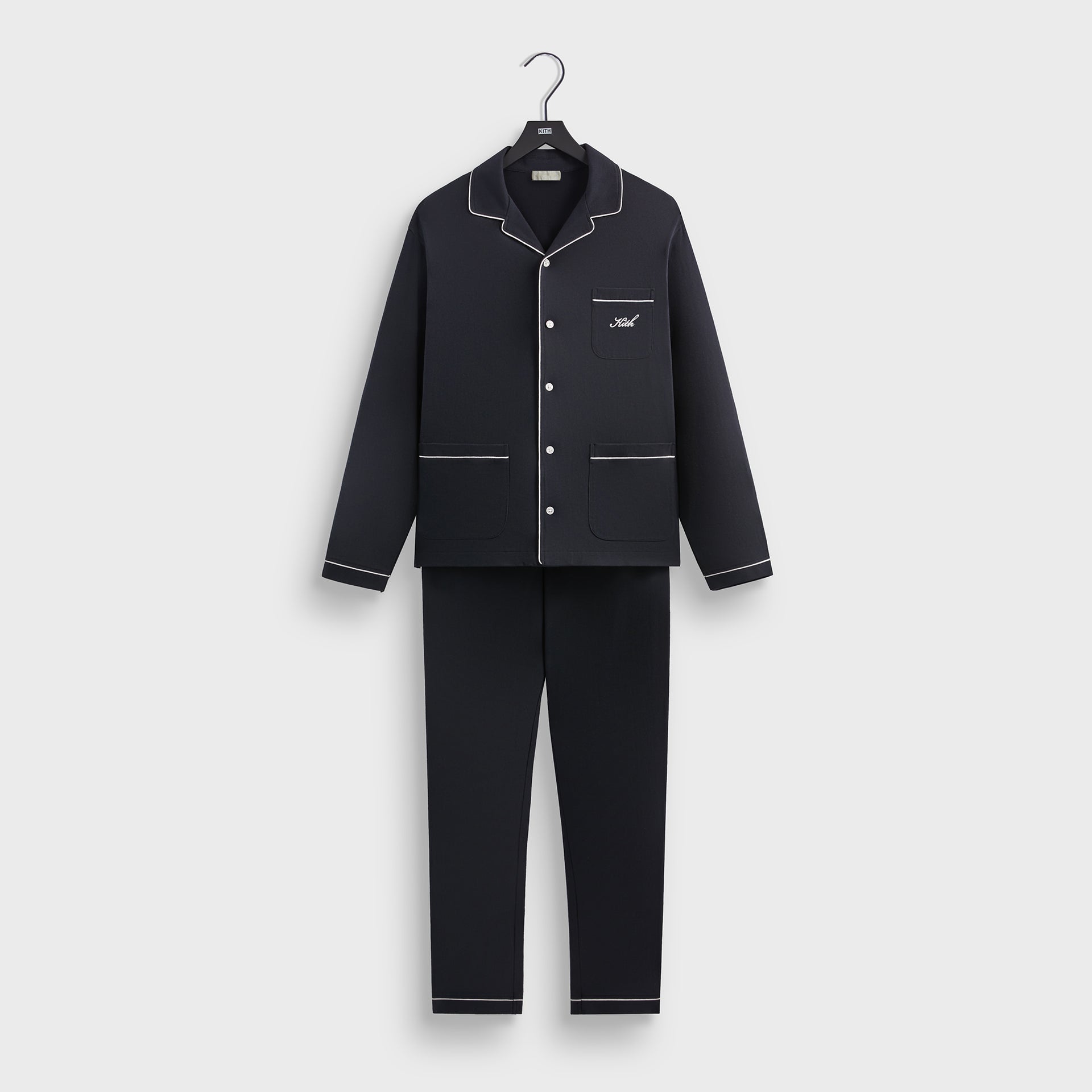 Kith Script Pajama Set - Black