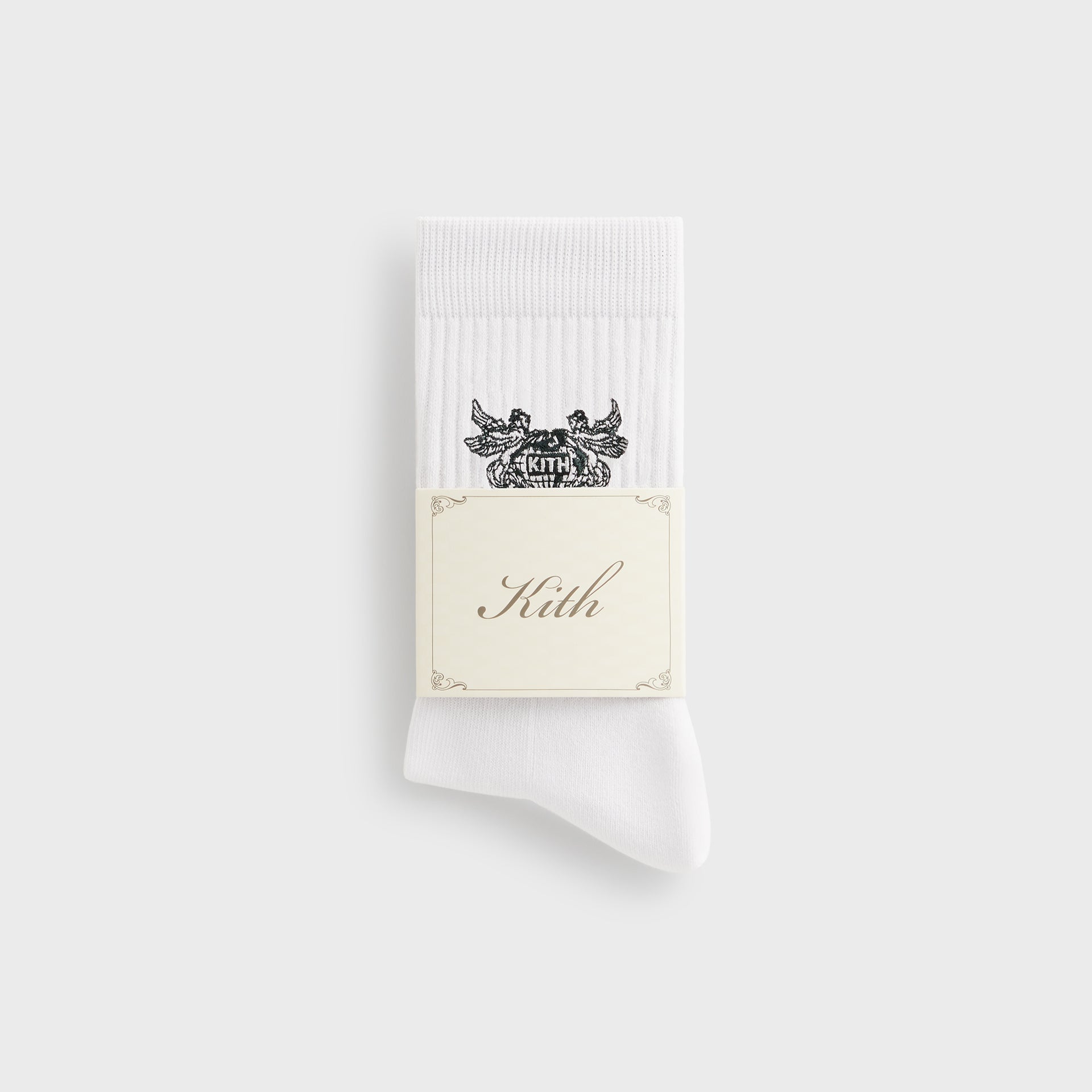 Kith Pegasus Crew Sock - White