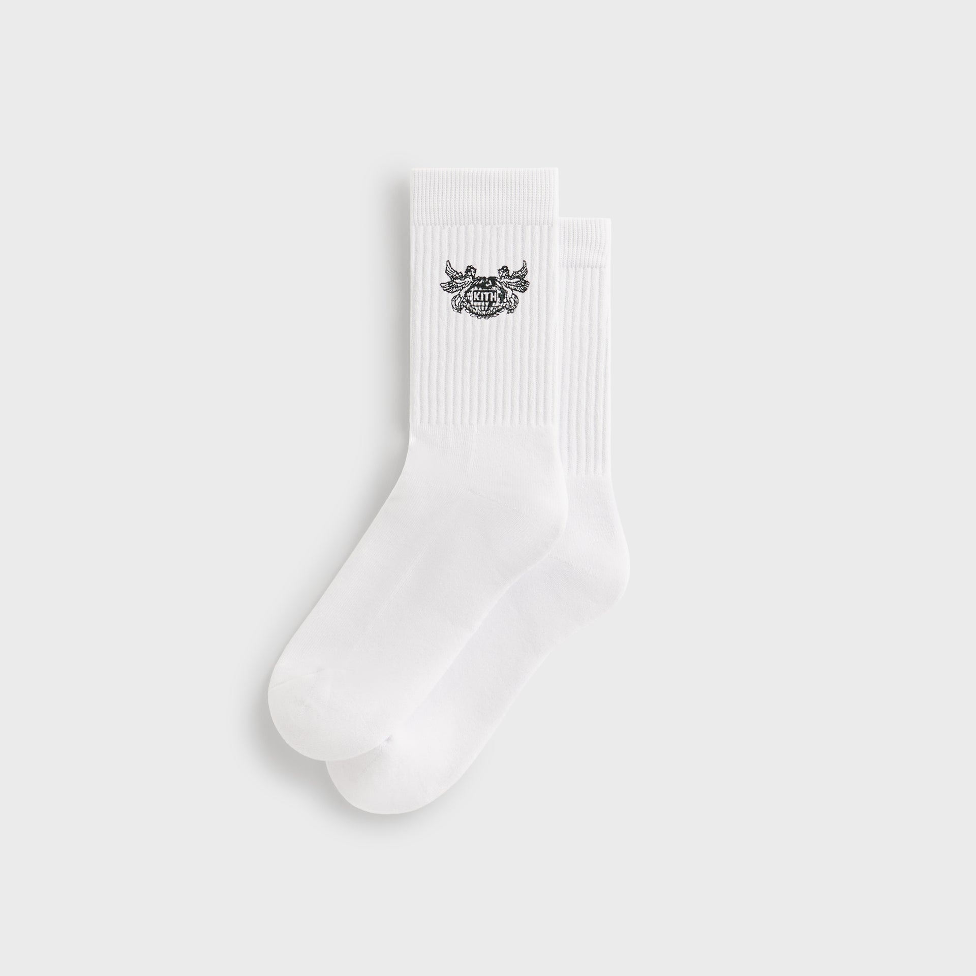 Kith Pegasus Crew Sock - White