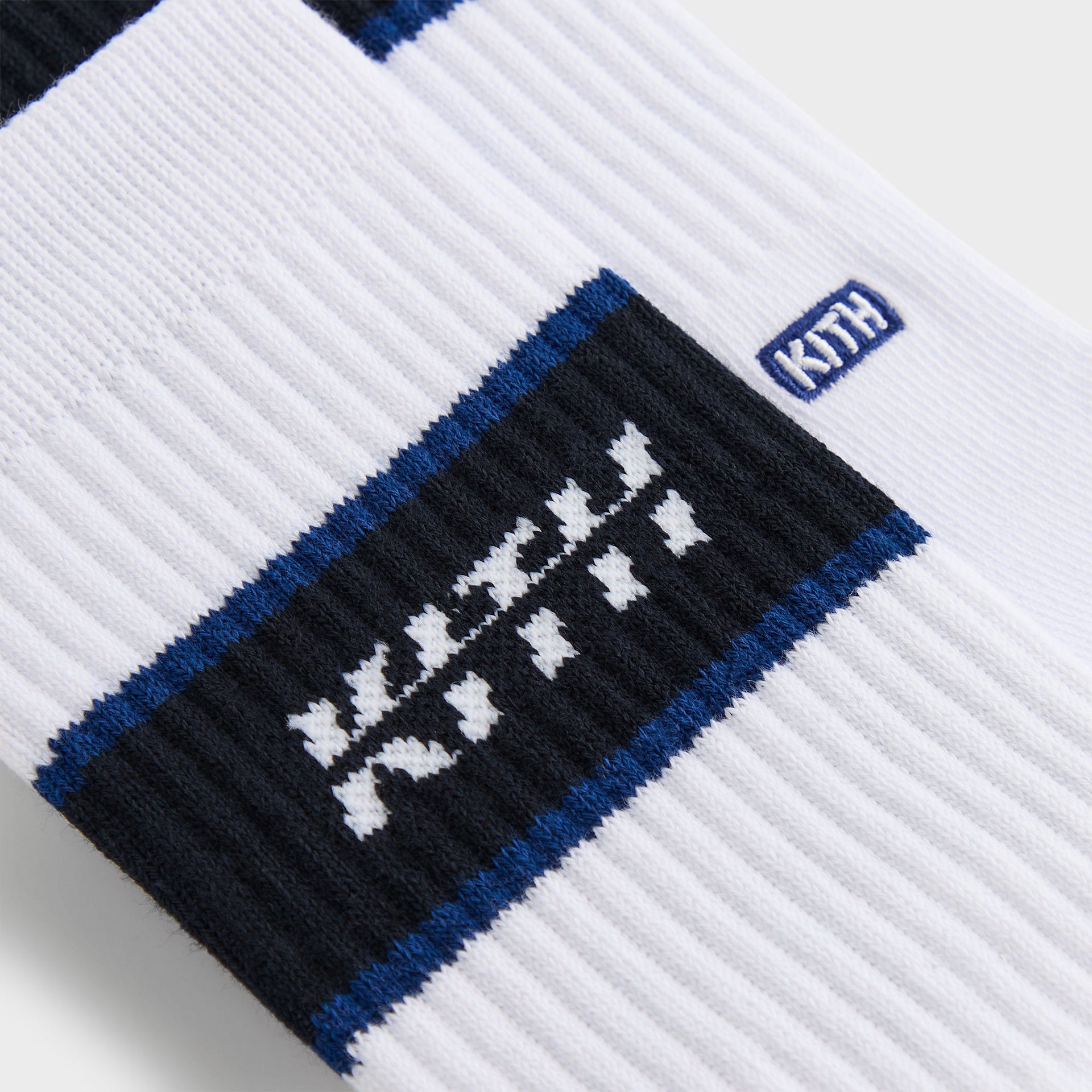 Kith Moto Crew Socks - White