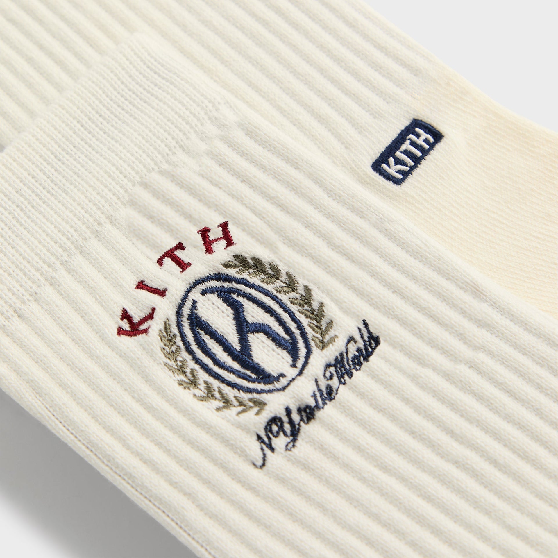 Kith 3-Pack Graphic Crew Socks - Silk