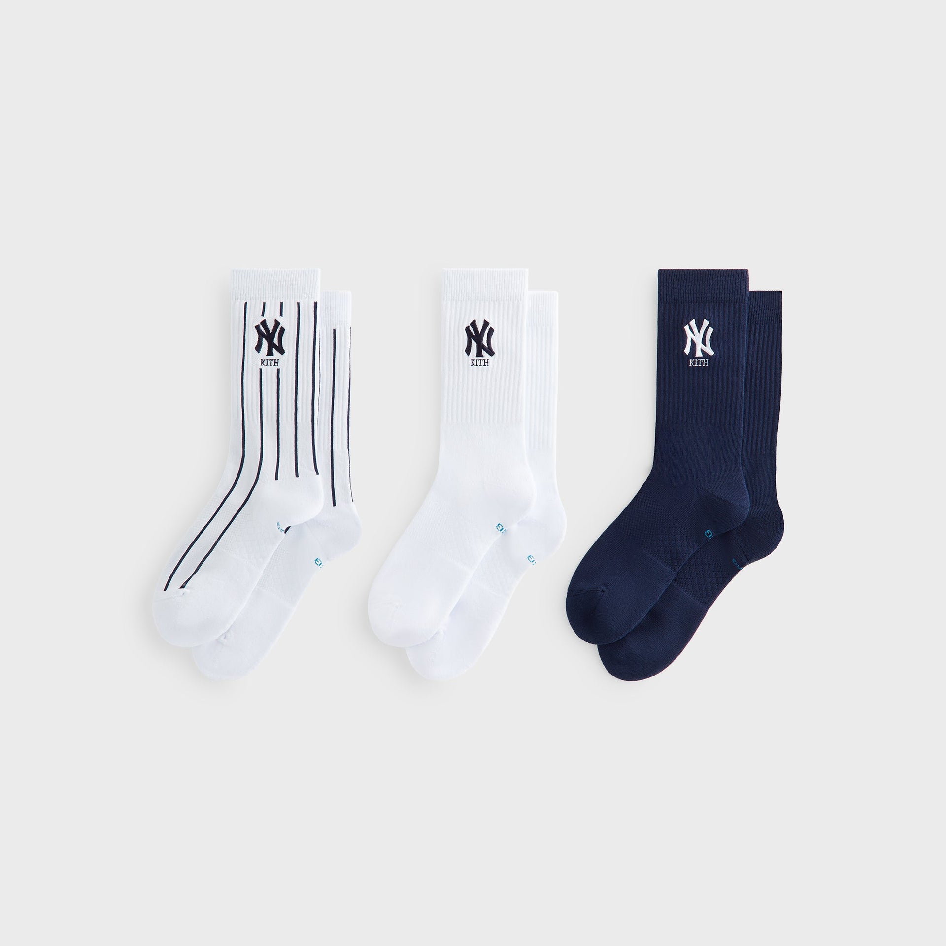 Kith for the New York Yankees 3-Pack Crew Socks - Multi