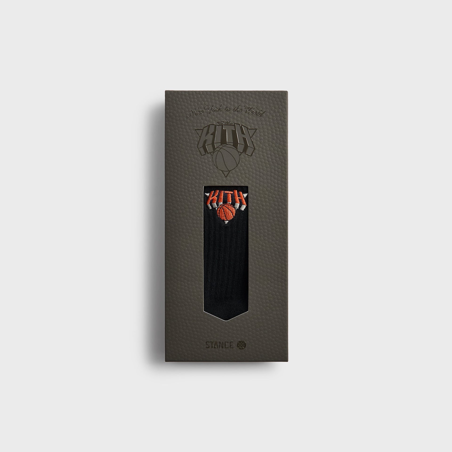 Kith for the New York Knicks Superman Logo Socks - Black