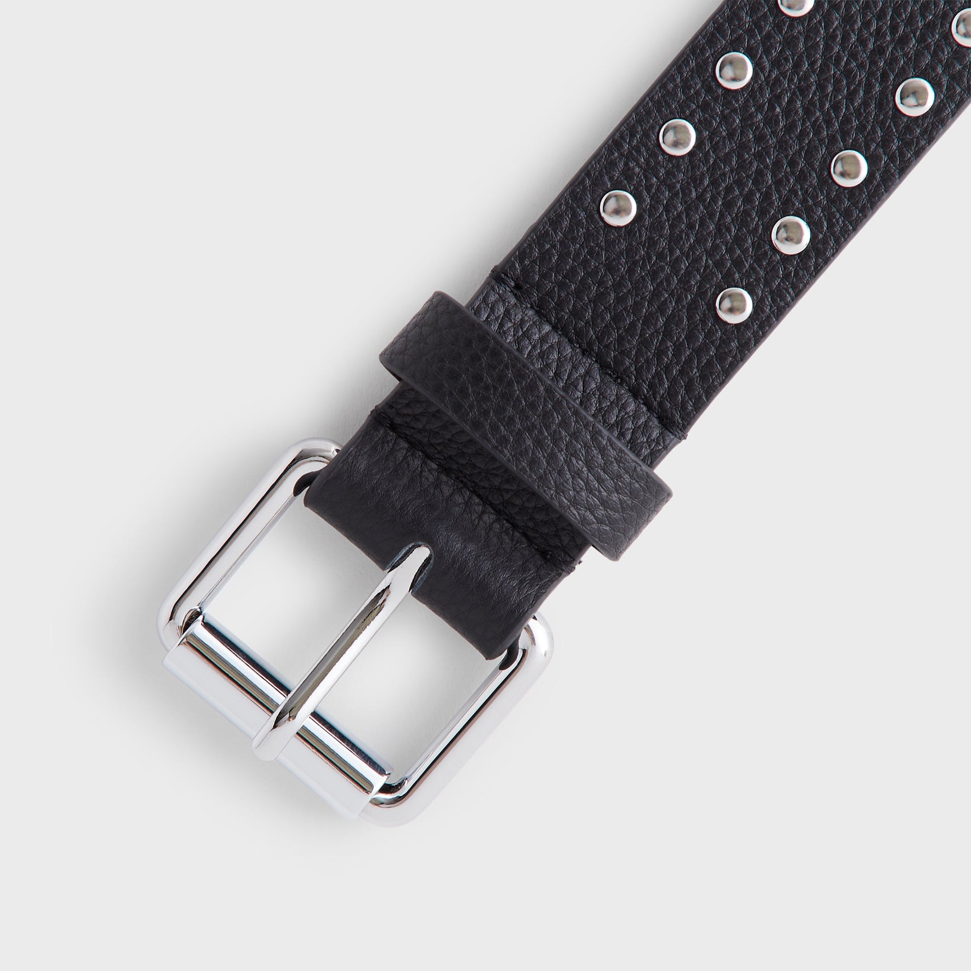 Kith Studded Leather Belt - Black