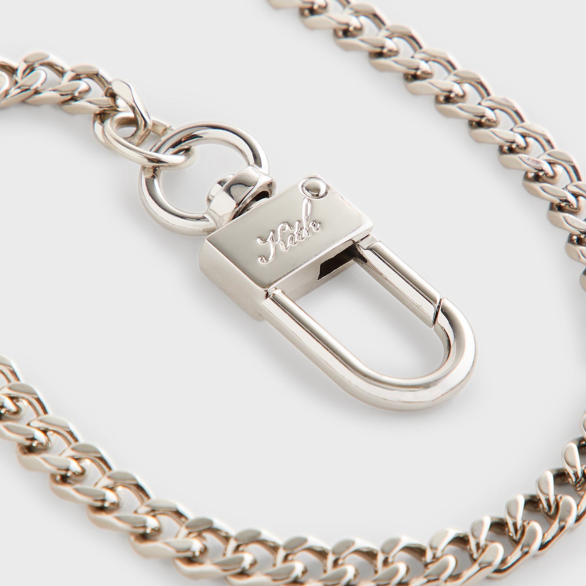 Kith Studded Chained Zipped Cardholder - Black