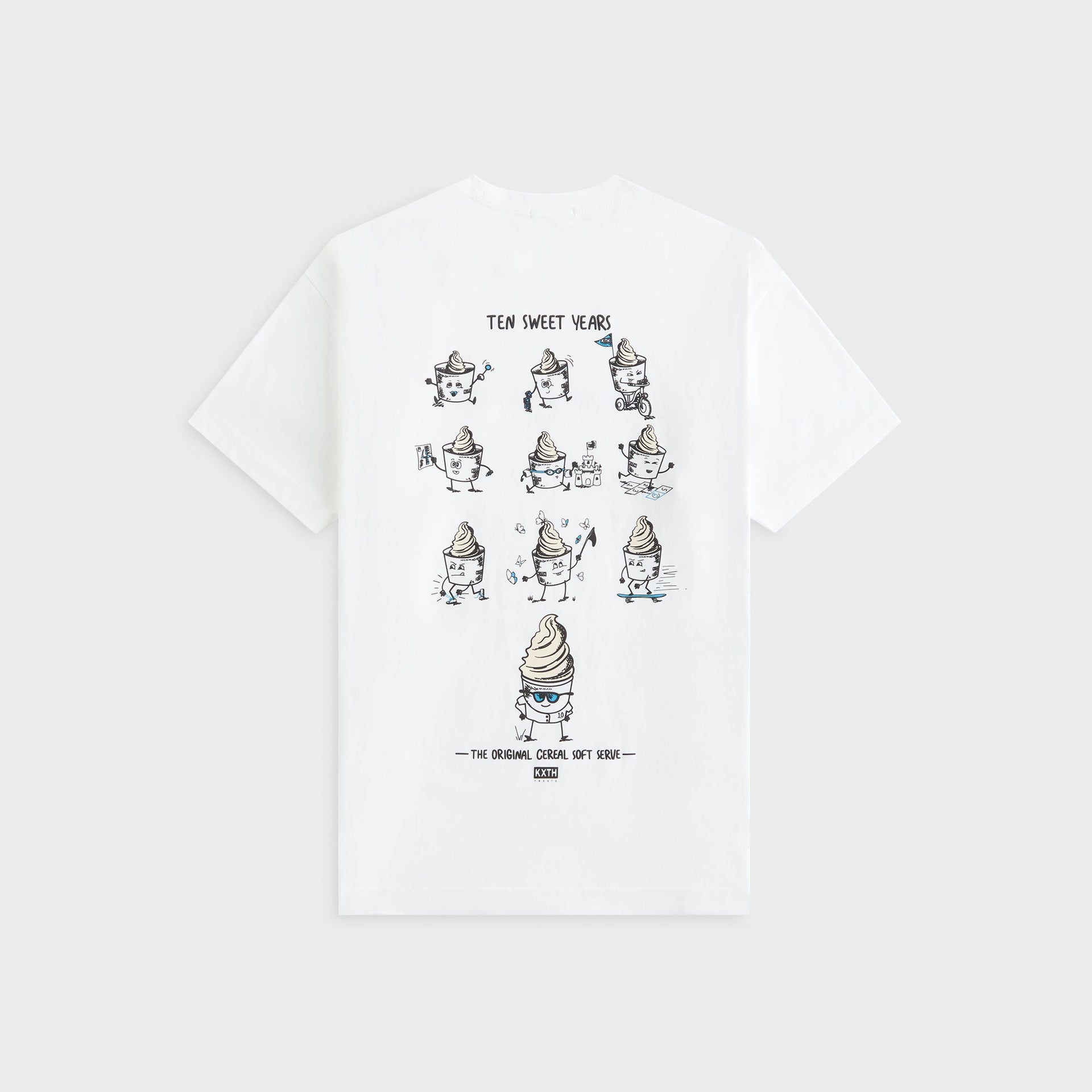 Kith Treats 10 Years Tee - White