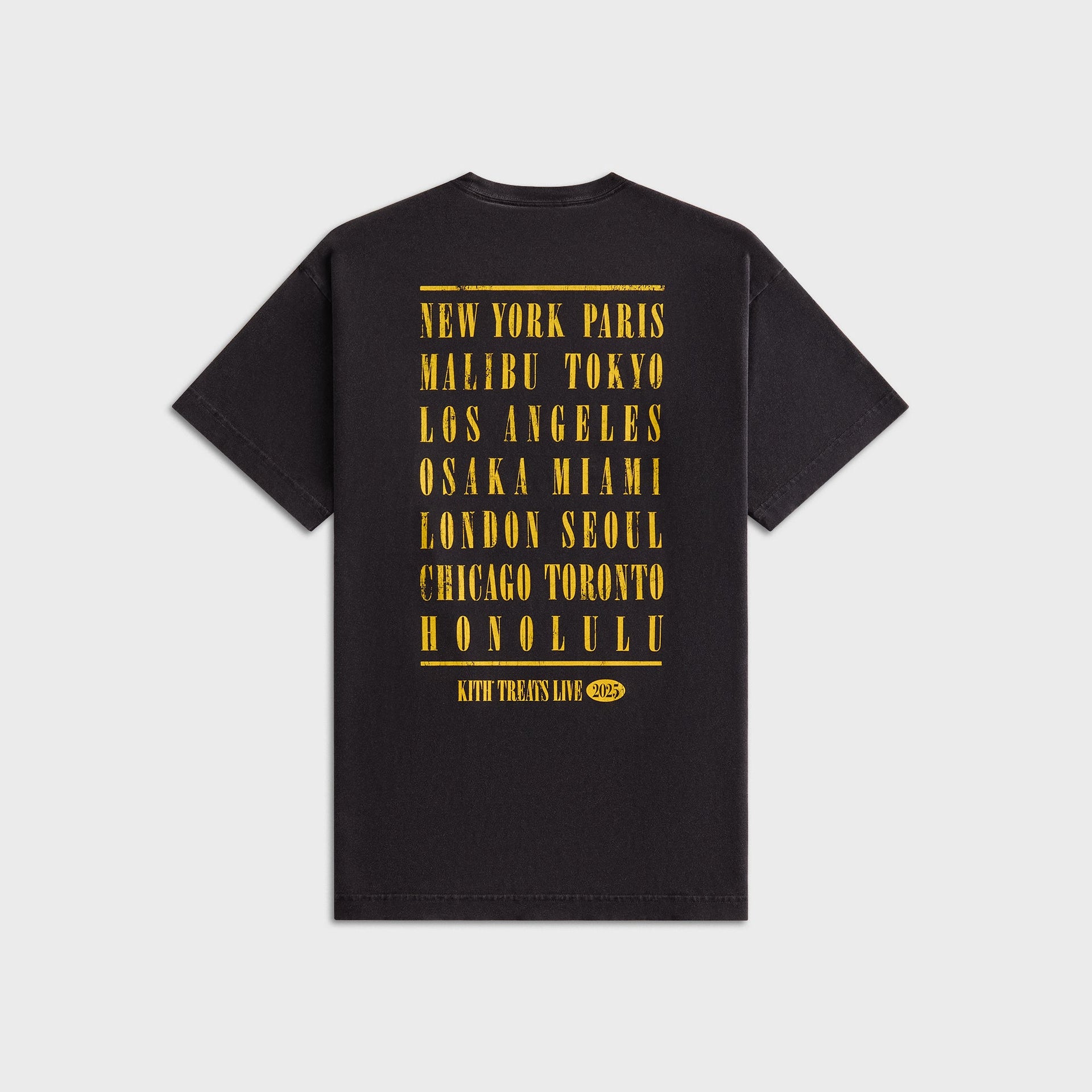 Kith Treats Heart-Shaped Swirl Vintage Tee - Black