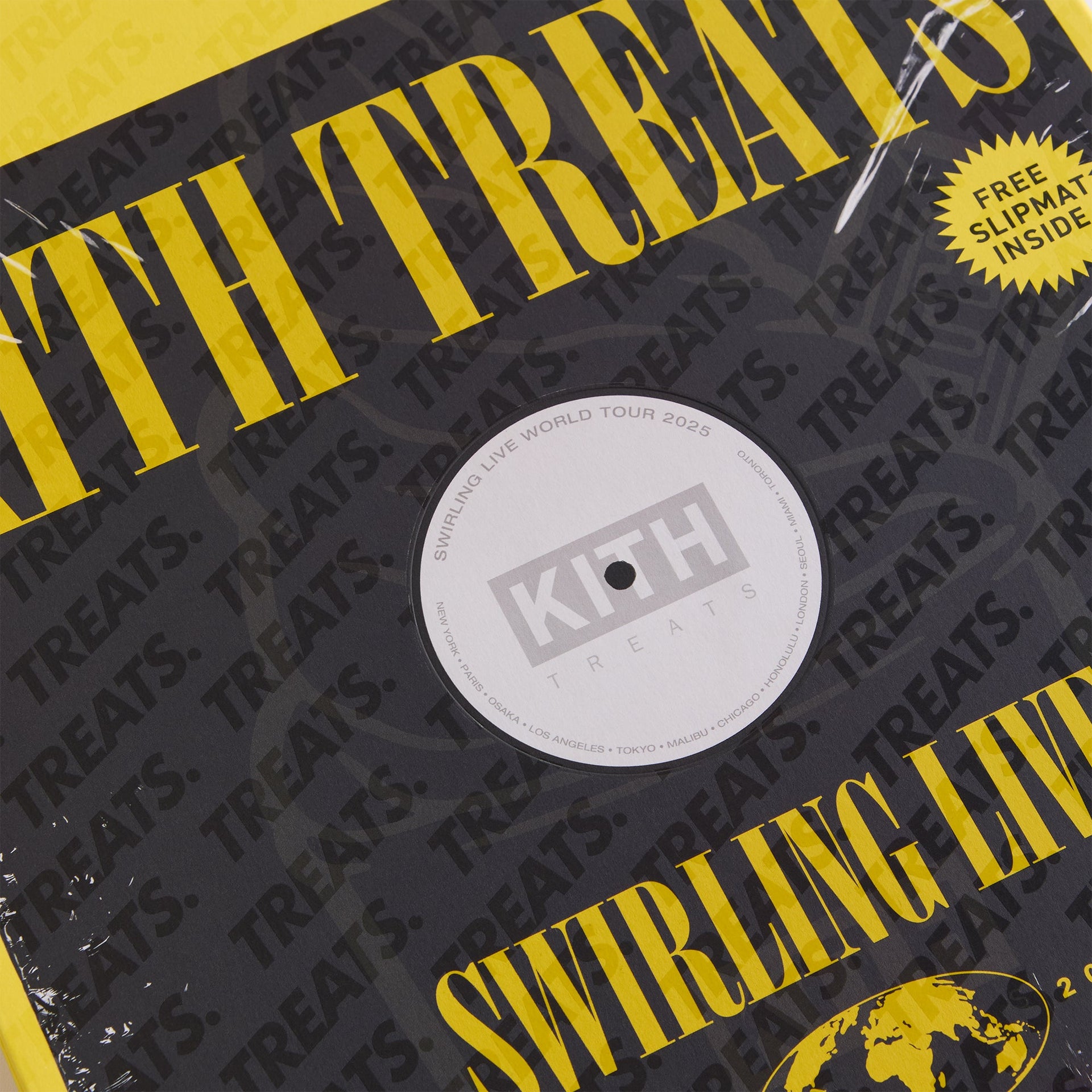 Kith Treats Heart-Shaped Swirl Vintage Tee - Black