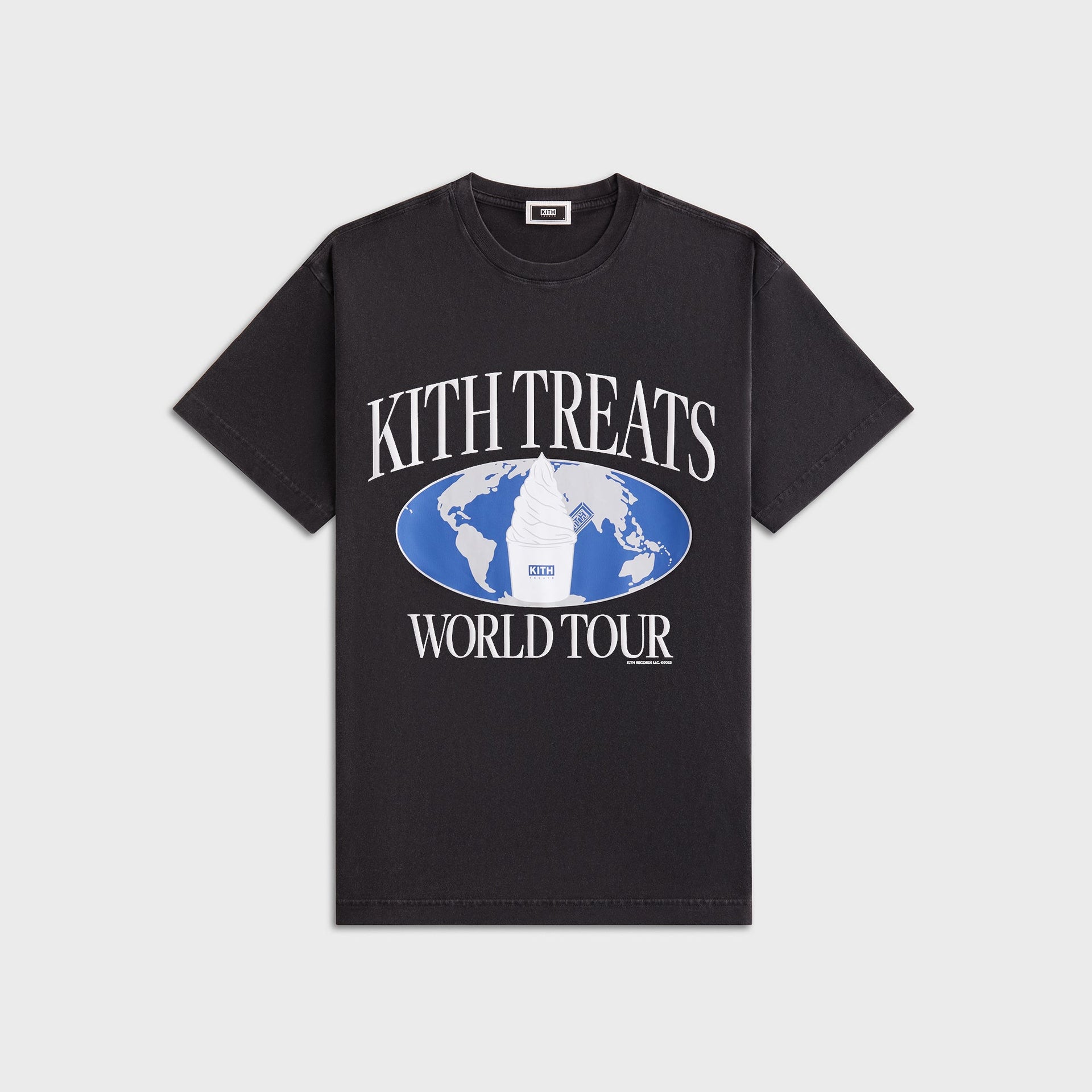 Kith Treats S.W.I.R.L. Tour Vintage Tee - Black
