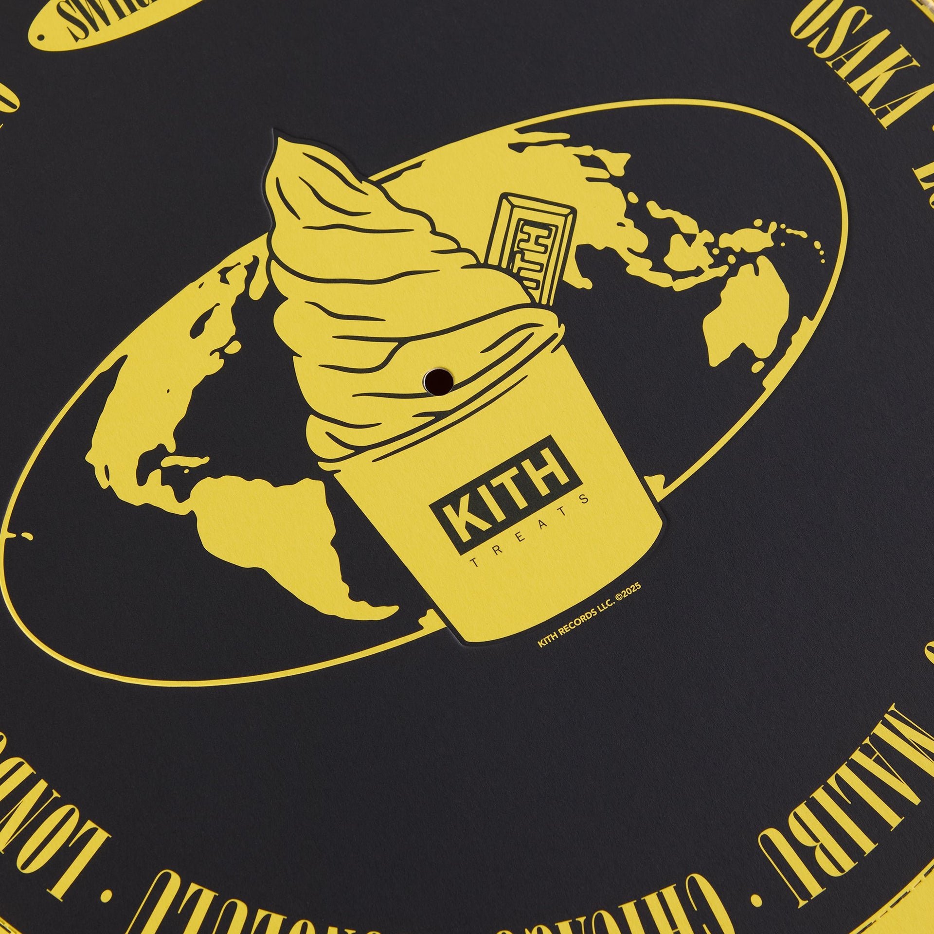 Kith Treats Swirling Live Tour Vintage Pocket Tee - Black