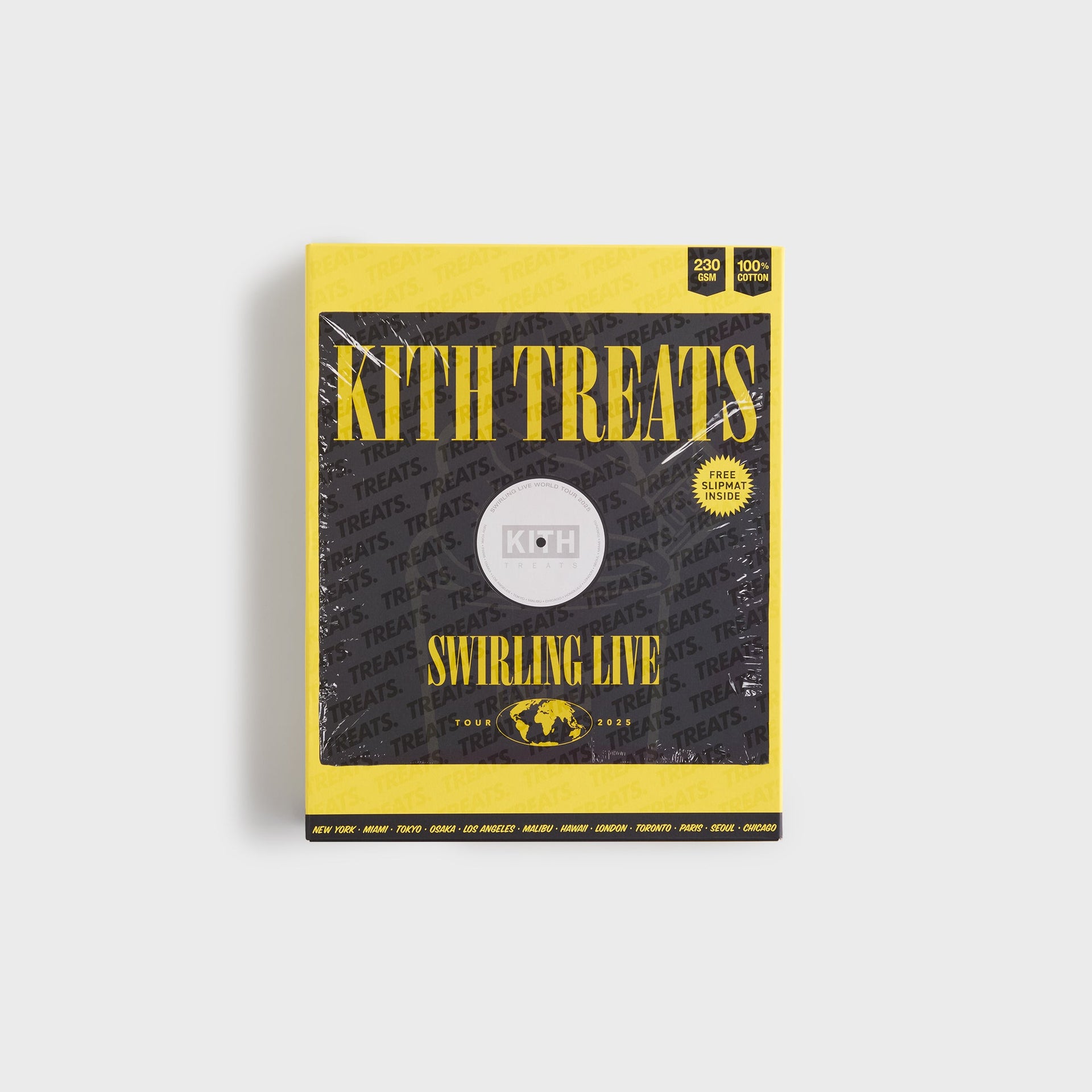 Kith Treats Swirling Live Tour Vintage Pocket Tee - White