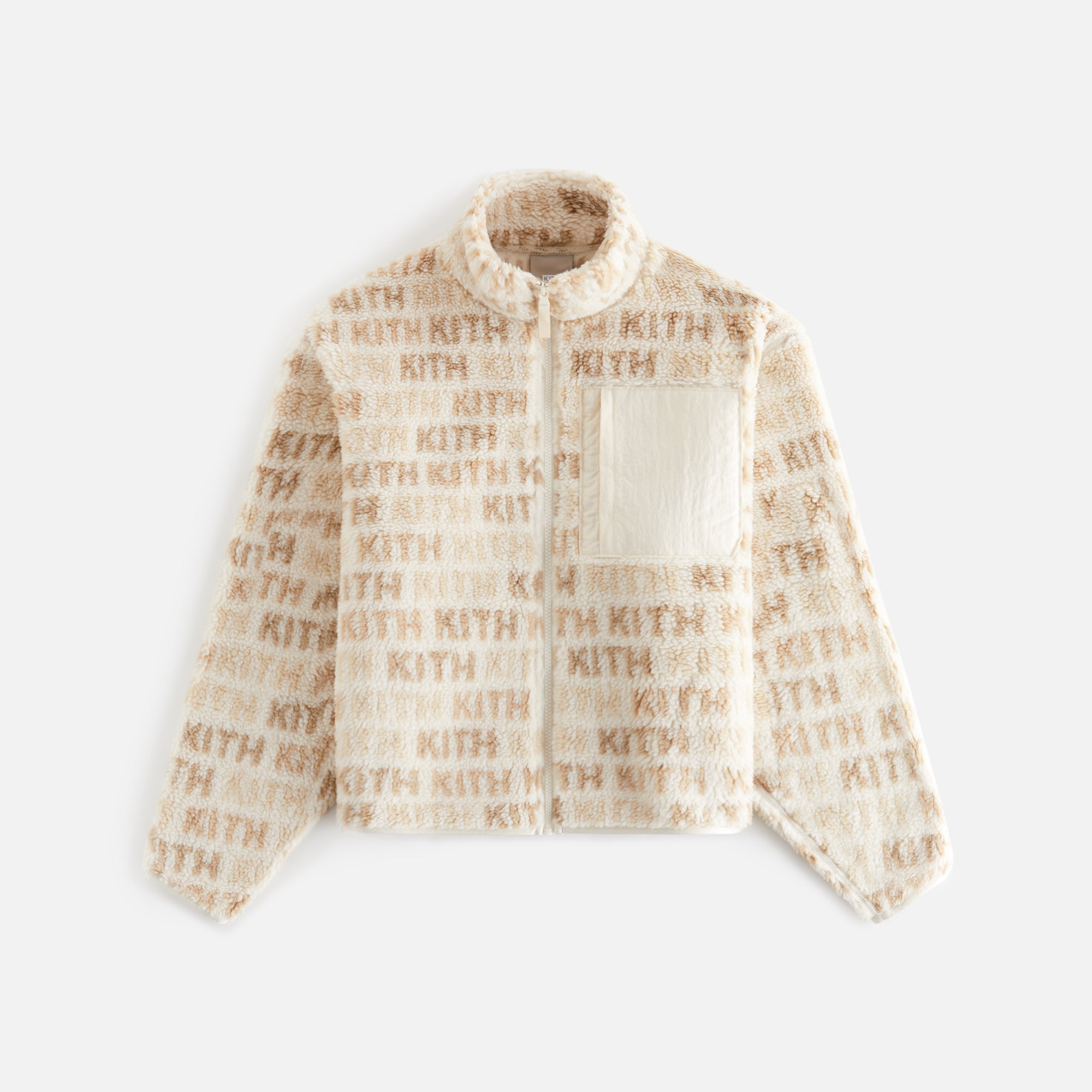 Kith Women Waverly Multi Monogram Fleece - Waffle