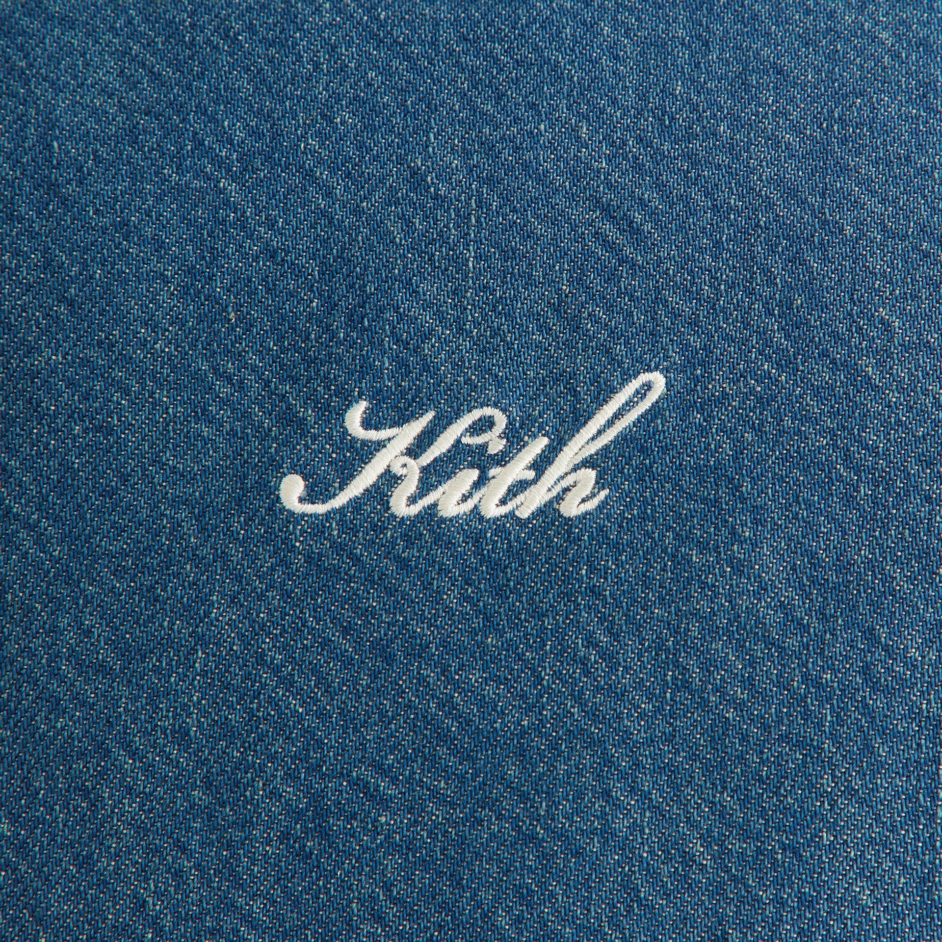 Kith Women Shae Tinted Denim Cropped Puffer - Luka Wash