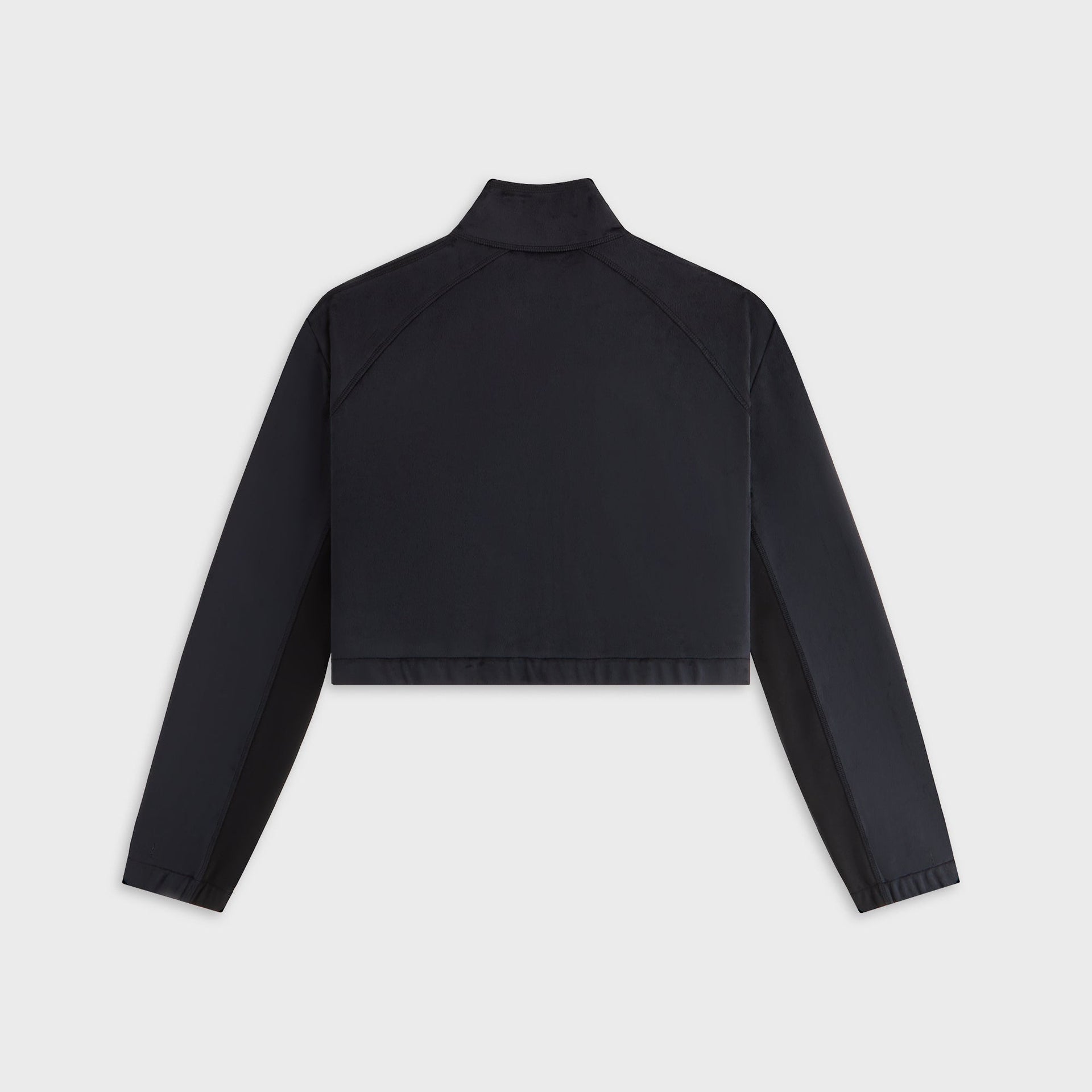 Kith Women Reiko Fleece Cropped Jacket - Black