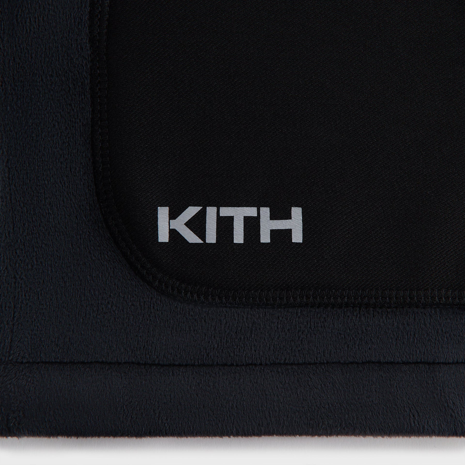 Kith Women Reiko Fleece Cropped Jacket - Black