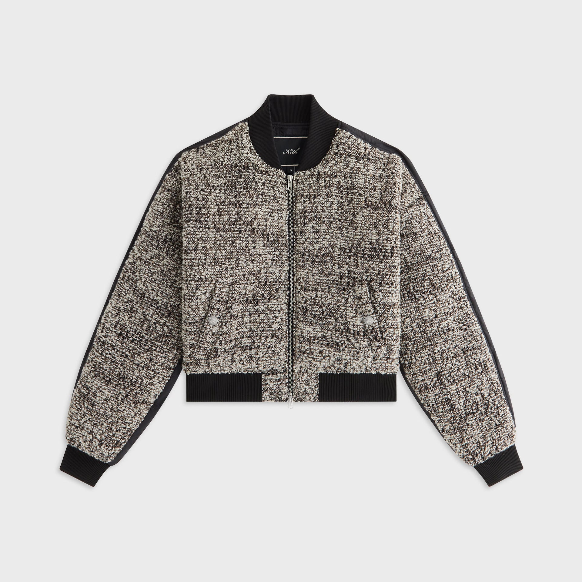 Kith Women Celia Boucle Bomber - Black