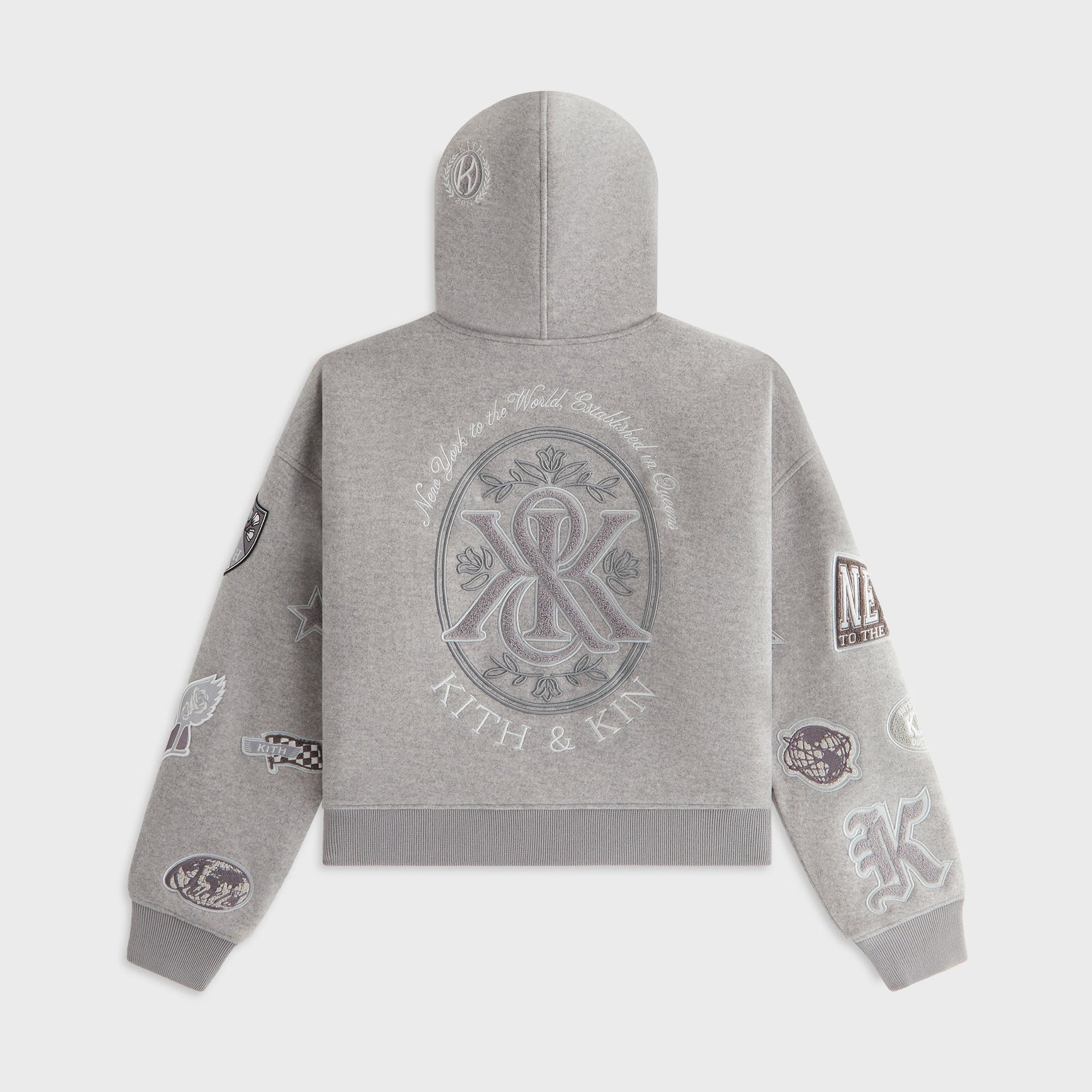 Kith Women Miyo Melton Hooded Jacket - Hallow