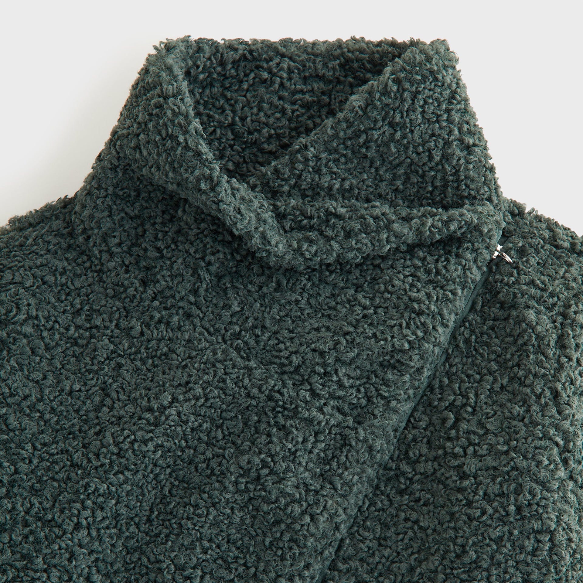 Kith Women Helia Sherpa Asymmetrical Jacket - Machine