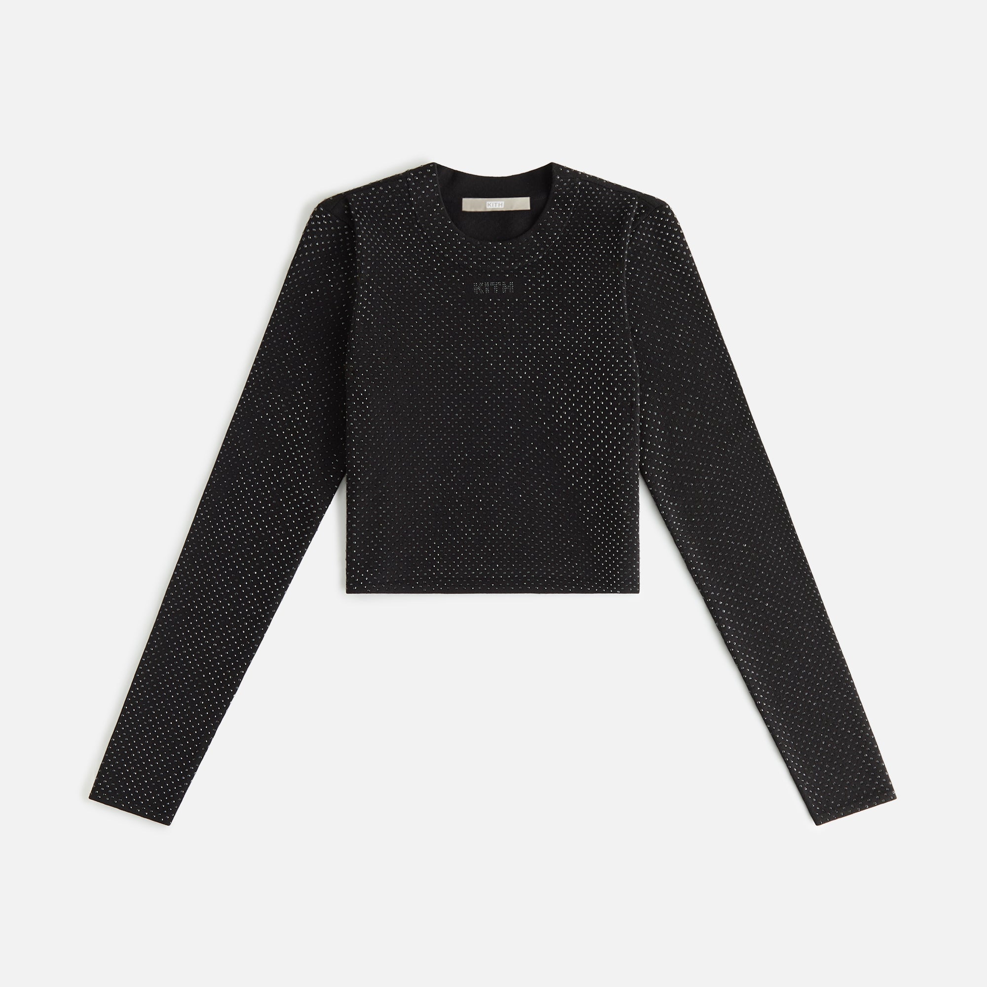 Kith Women Mulberry Studded Knit Long Sleeve - Black