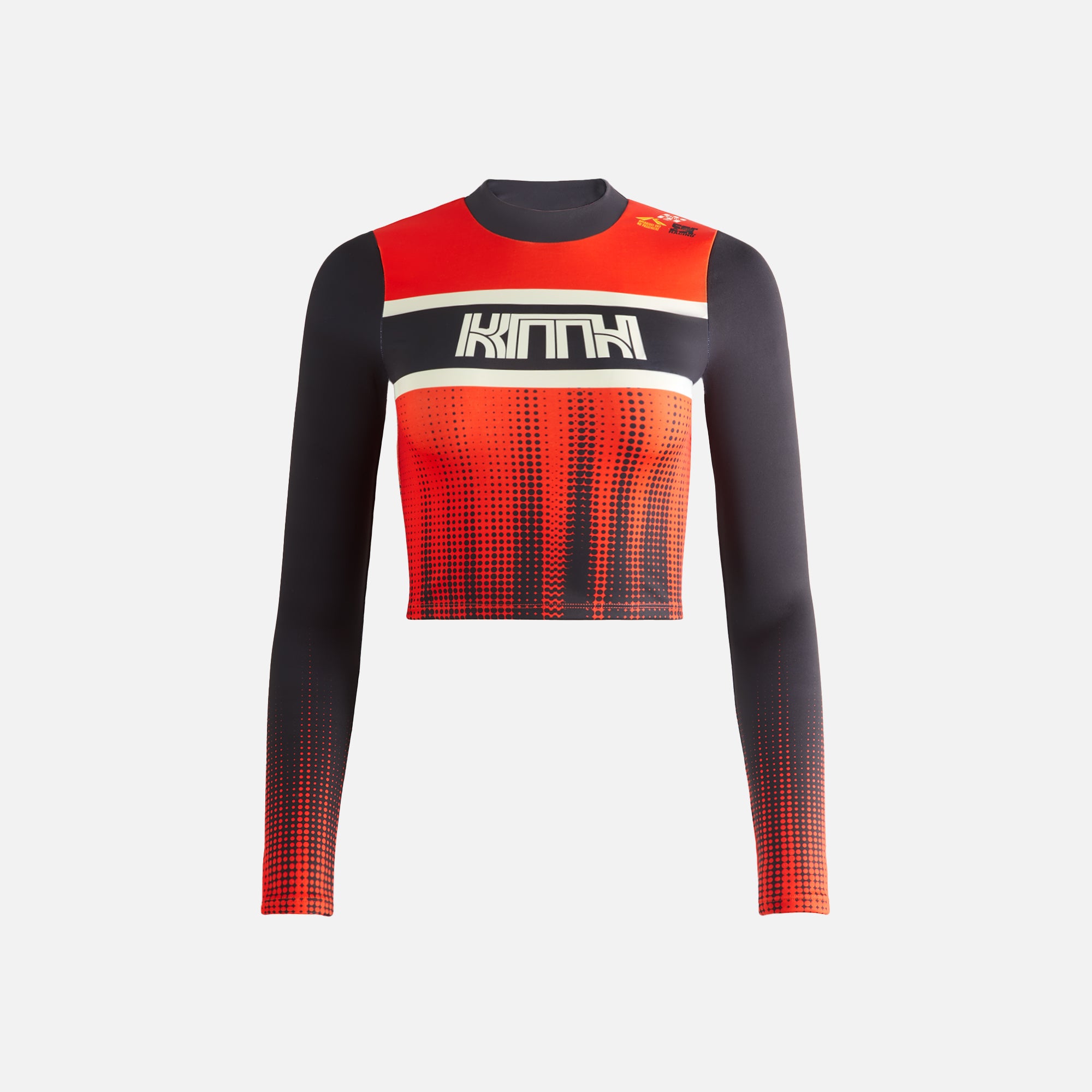 Kith Women Valen Surge Logo Long Sleeve - Cinnabar