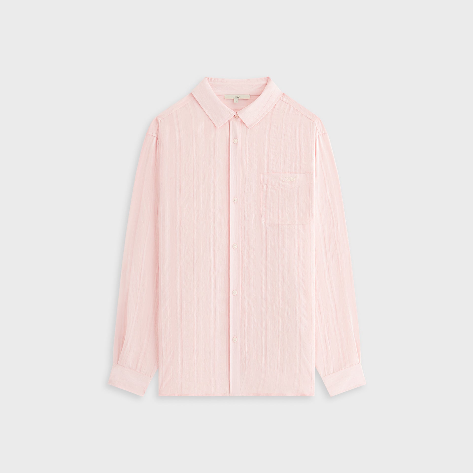 Kith Women Ora II Sheer Stripe Shirt - Abelia
