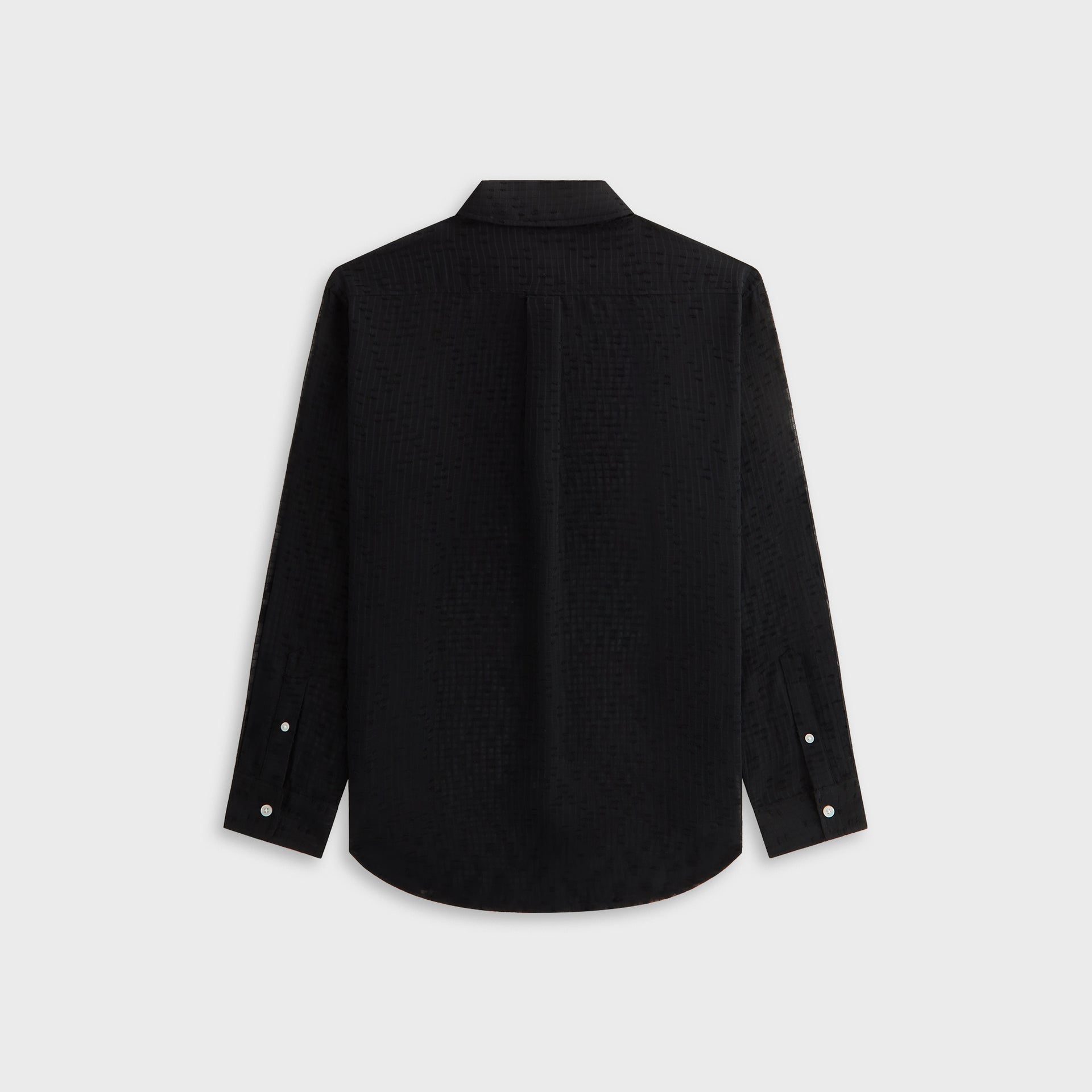 Kith Women Ora II Clipped Jacquard Shirt - Black