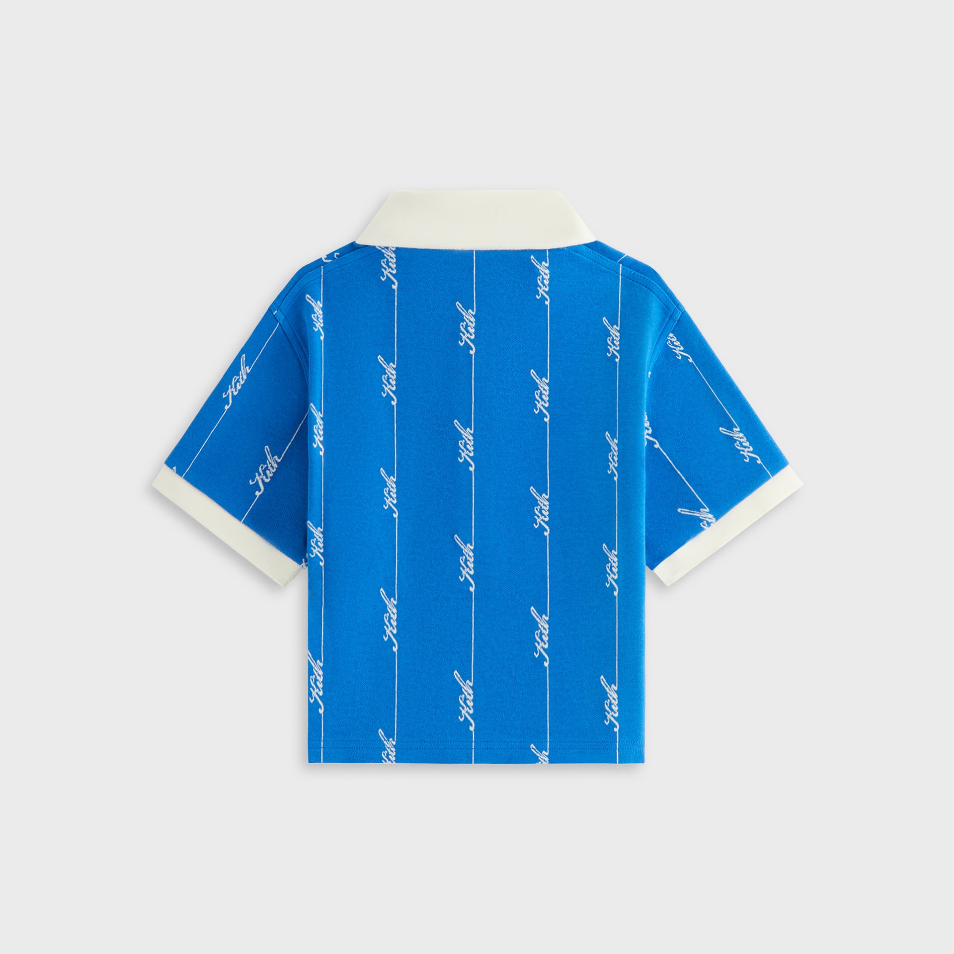 Kith Women Taylen Pique Logo Knit Polo - Royal