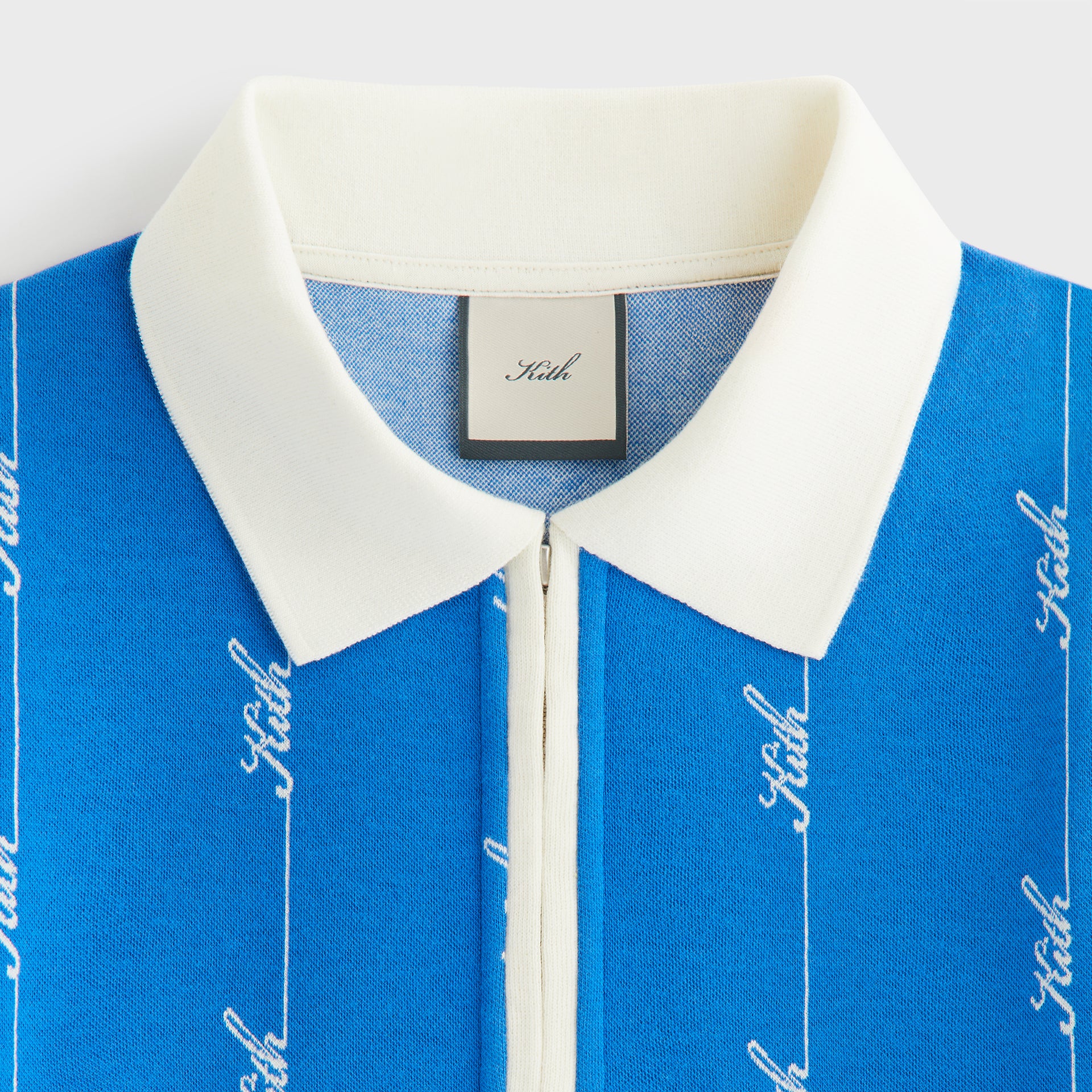 Kith Women Taylen Pique Logo Knit Polo - Royal