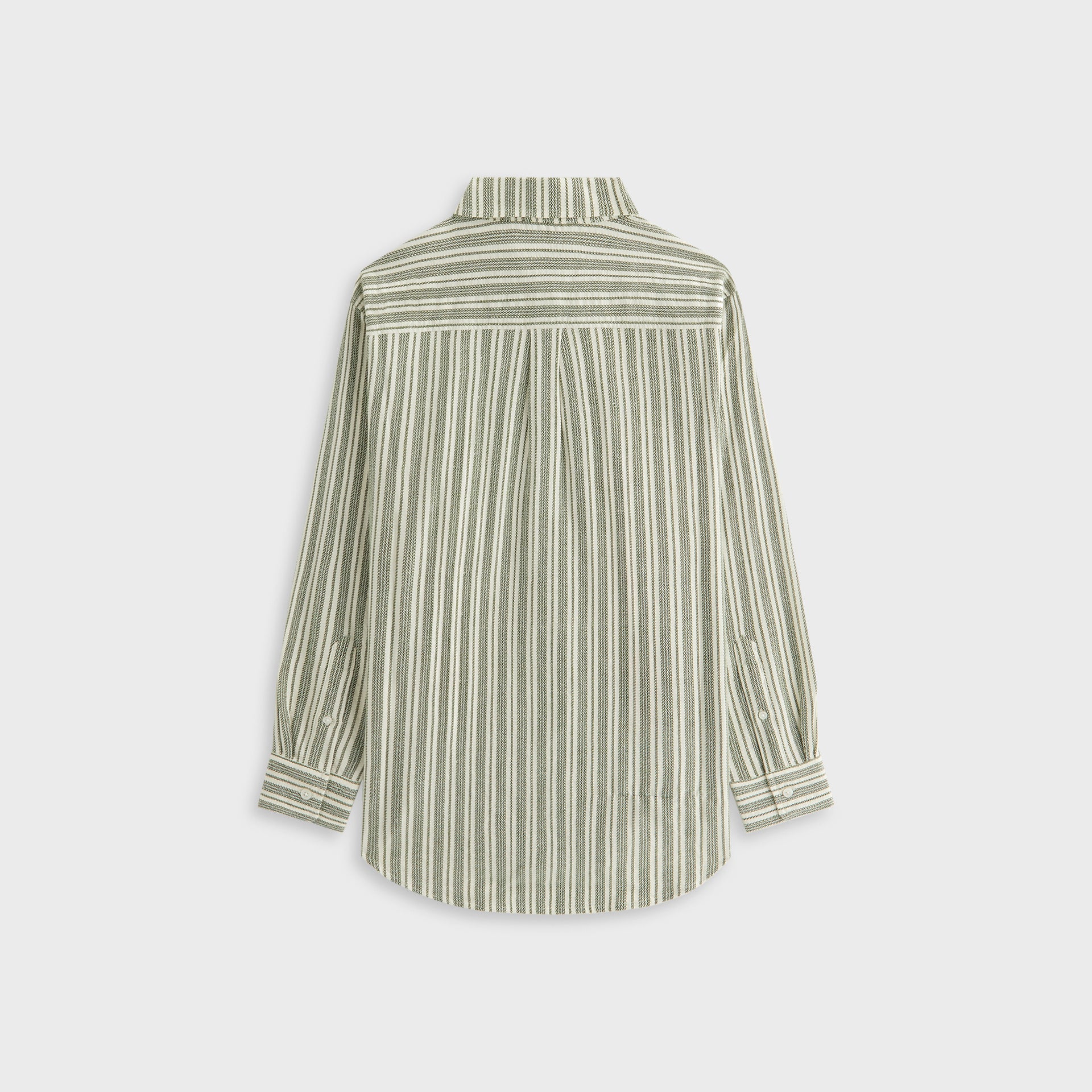 Kith Women Ora II Dobby Stripe Shirt - Turf
