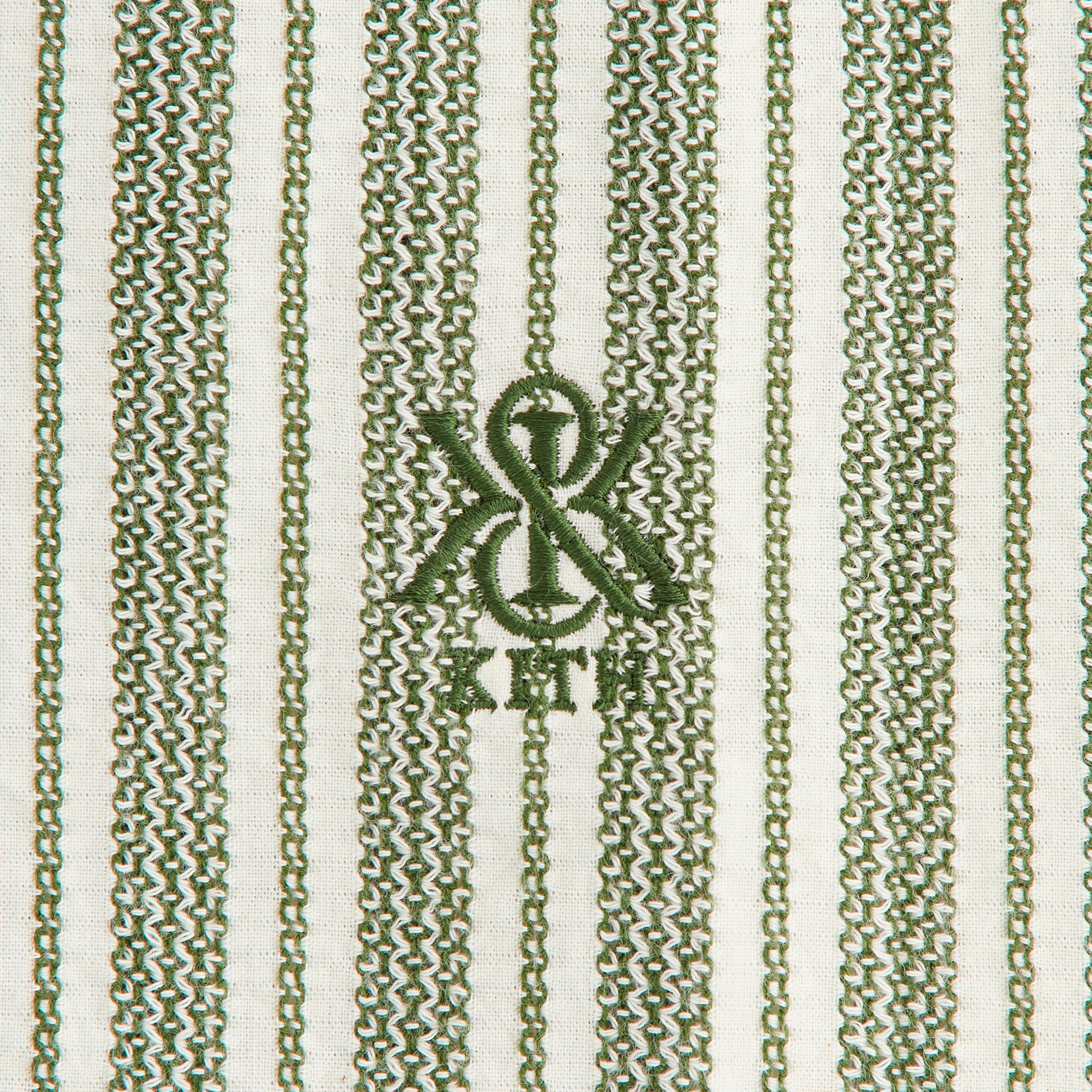 Kith Women Ora II Dobby Stripe Shirt - Turf