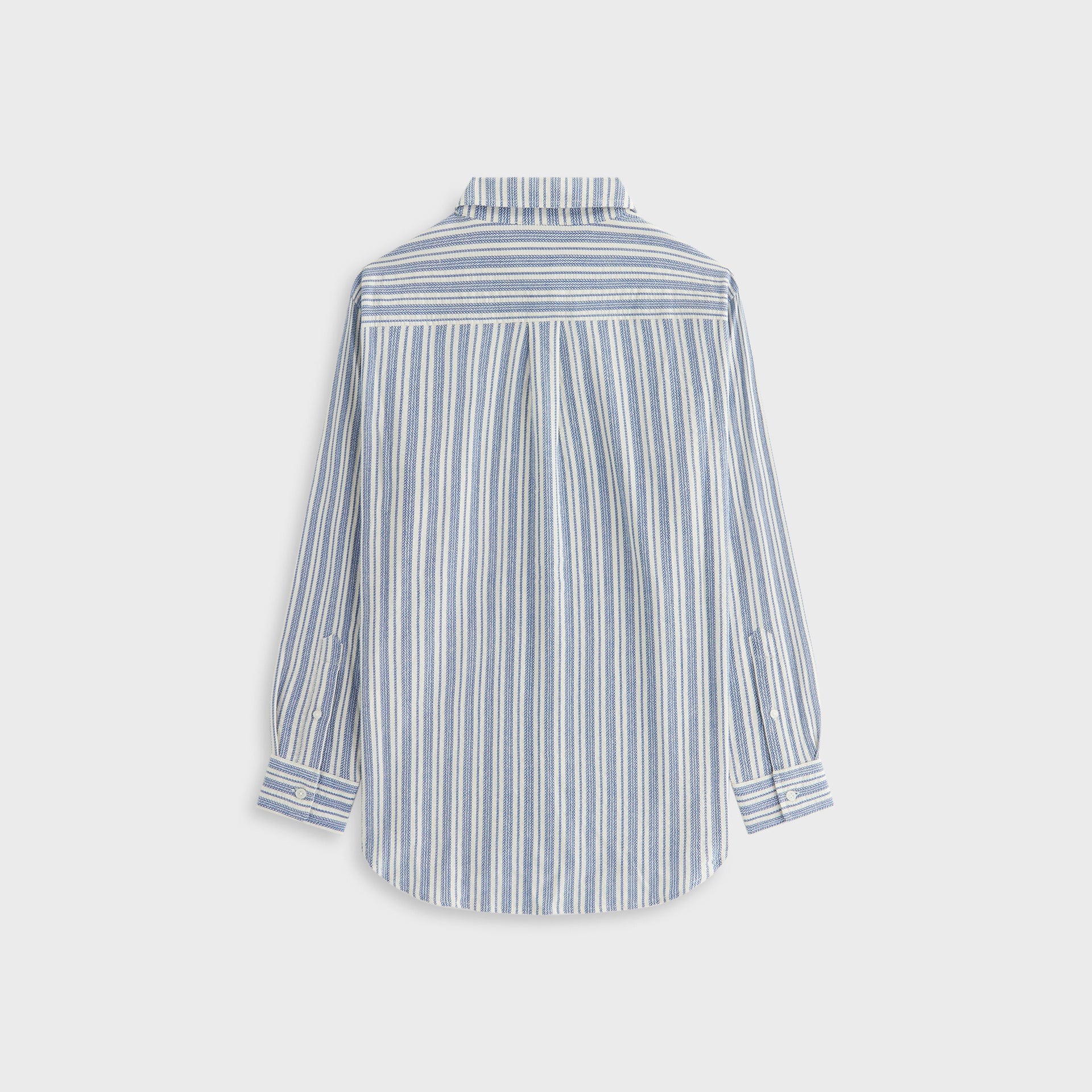 Kith Women Ora II Dobby Stripe Shirt - Royal