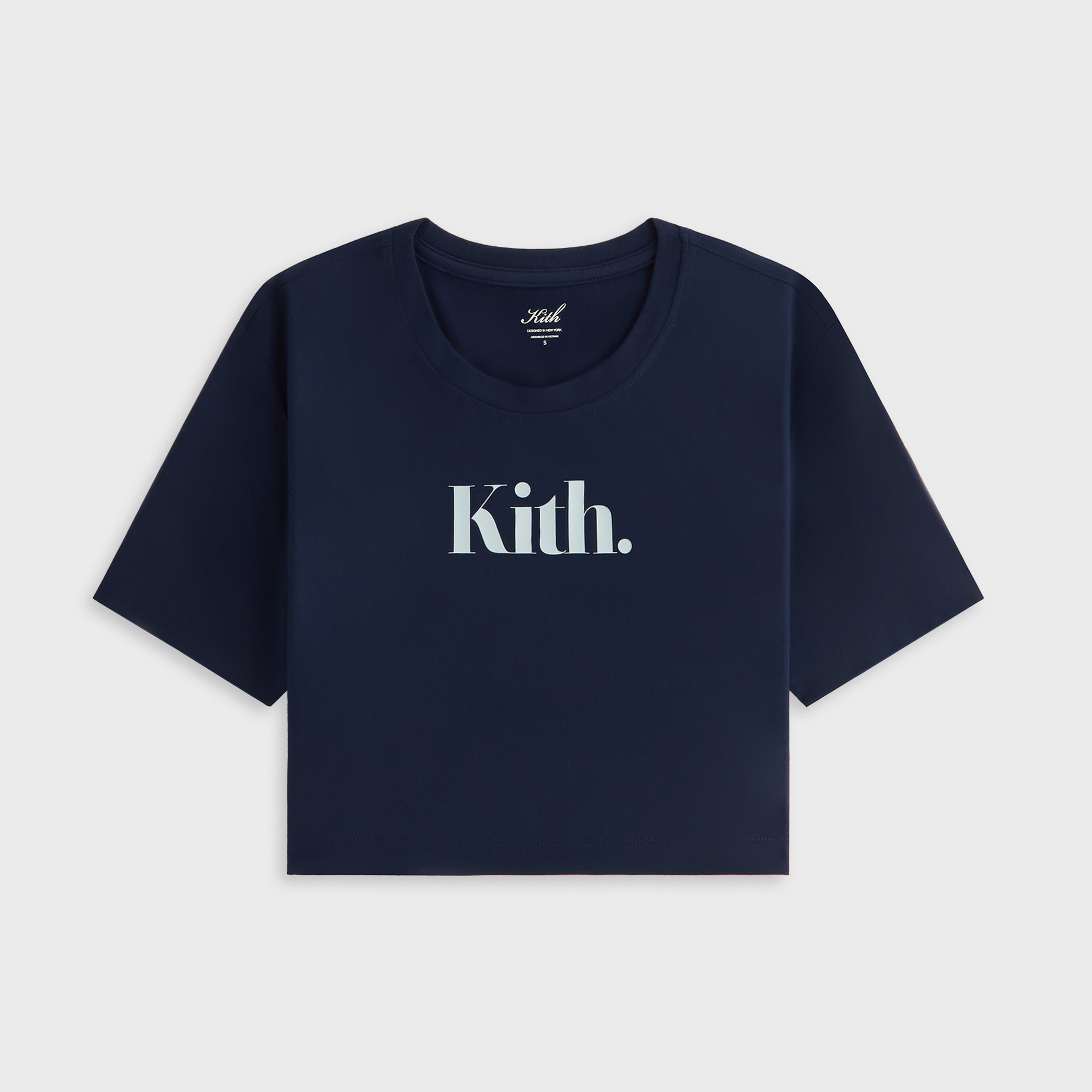 Kith Women Misha Super Crop Tee - Nocturnal