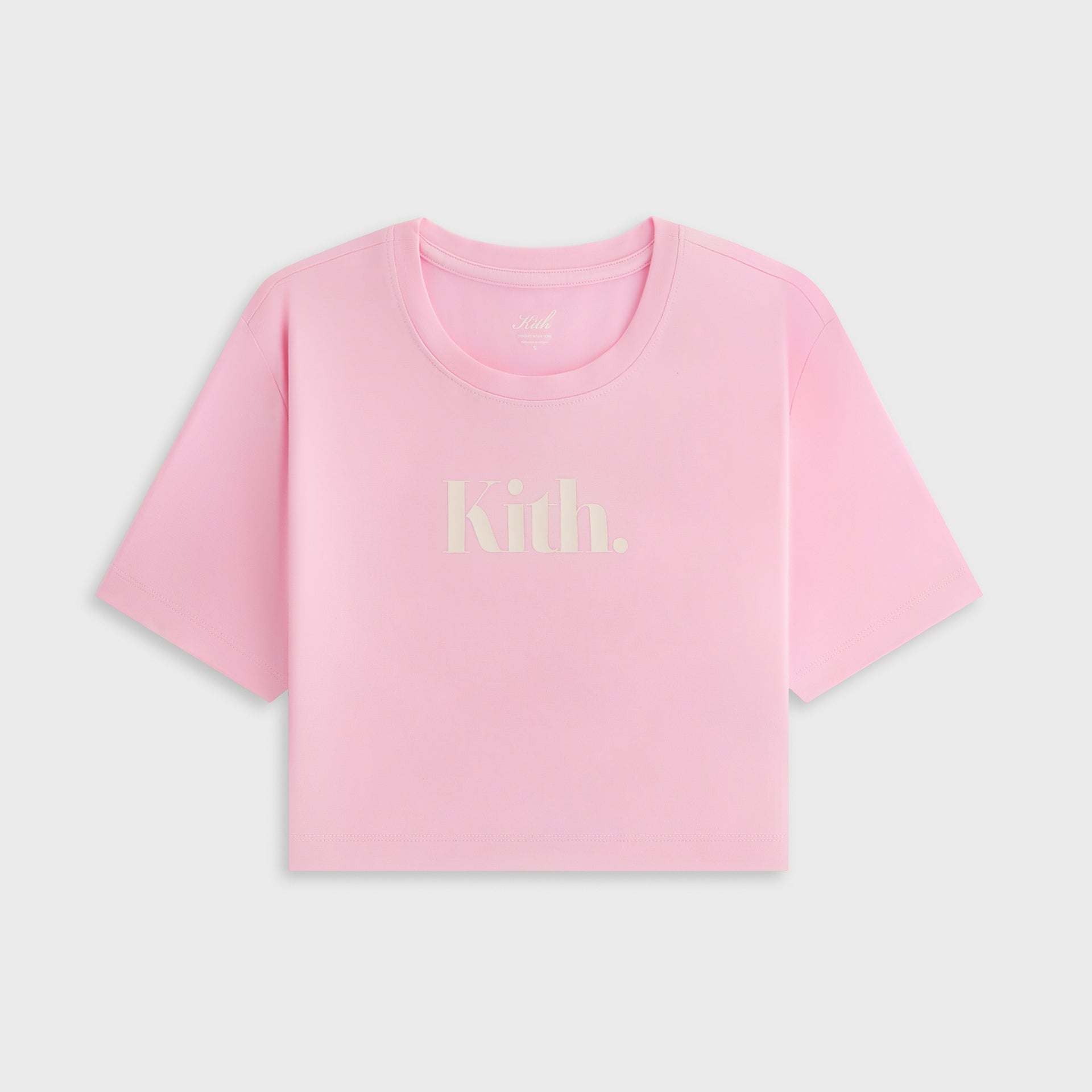 Kith Women Misha Super Crop Tee - Bubble
