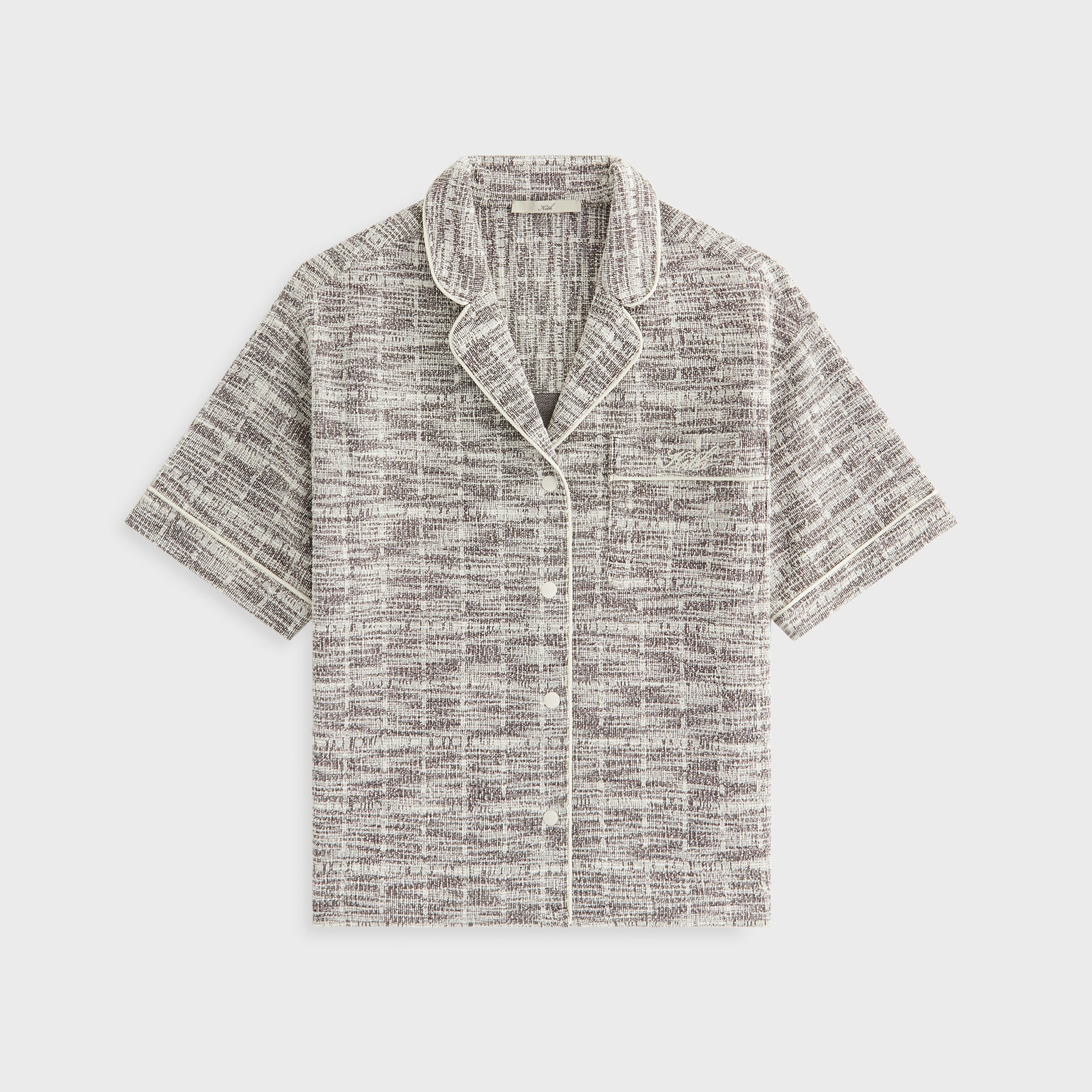 Kith Women Tweed Camp Shirt - Kindling