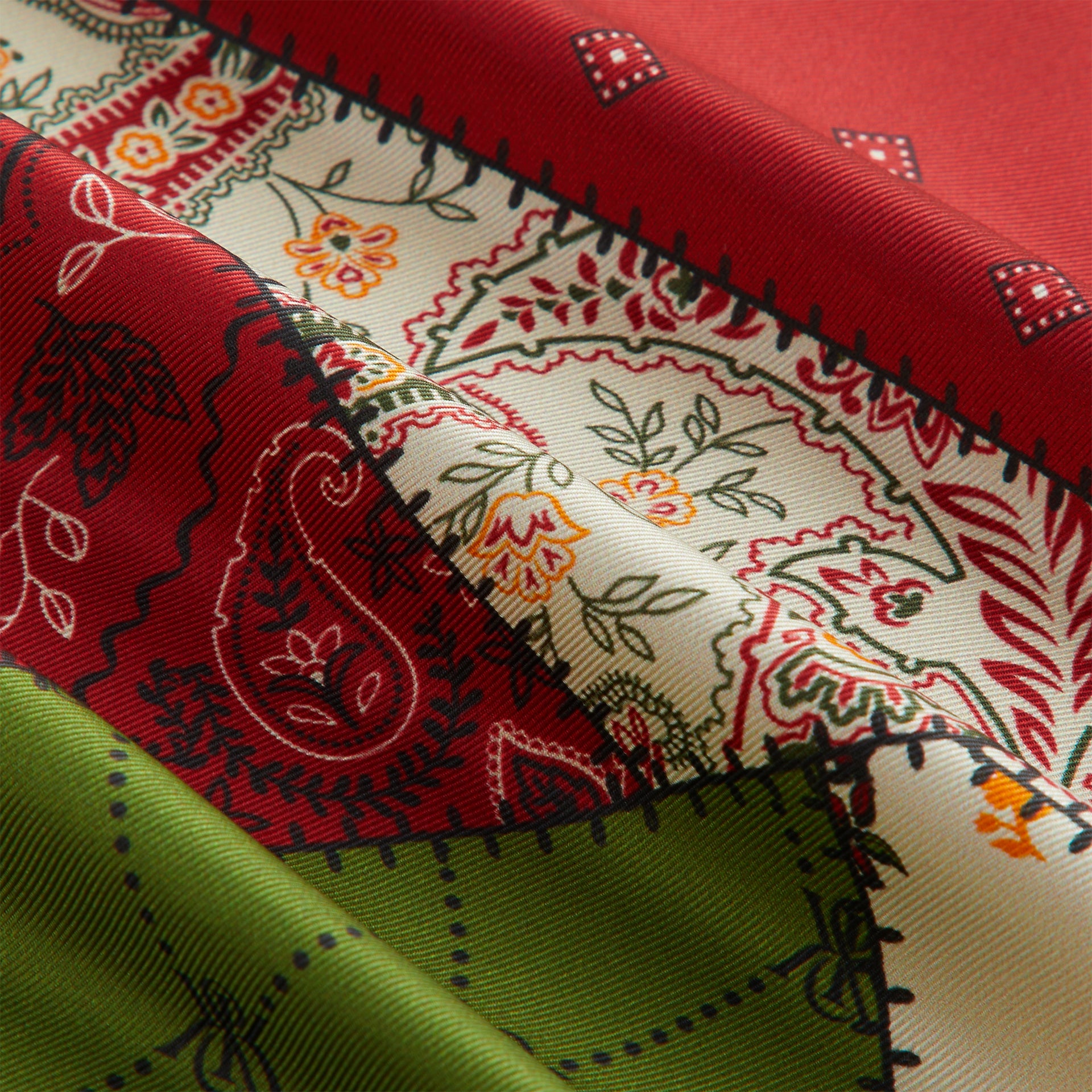 Kith Women Siena Patchwork Print Shirt - Kyoho