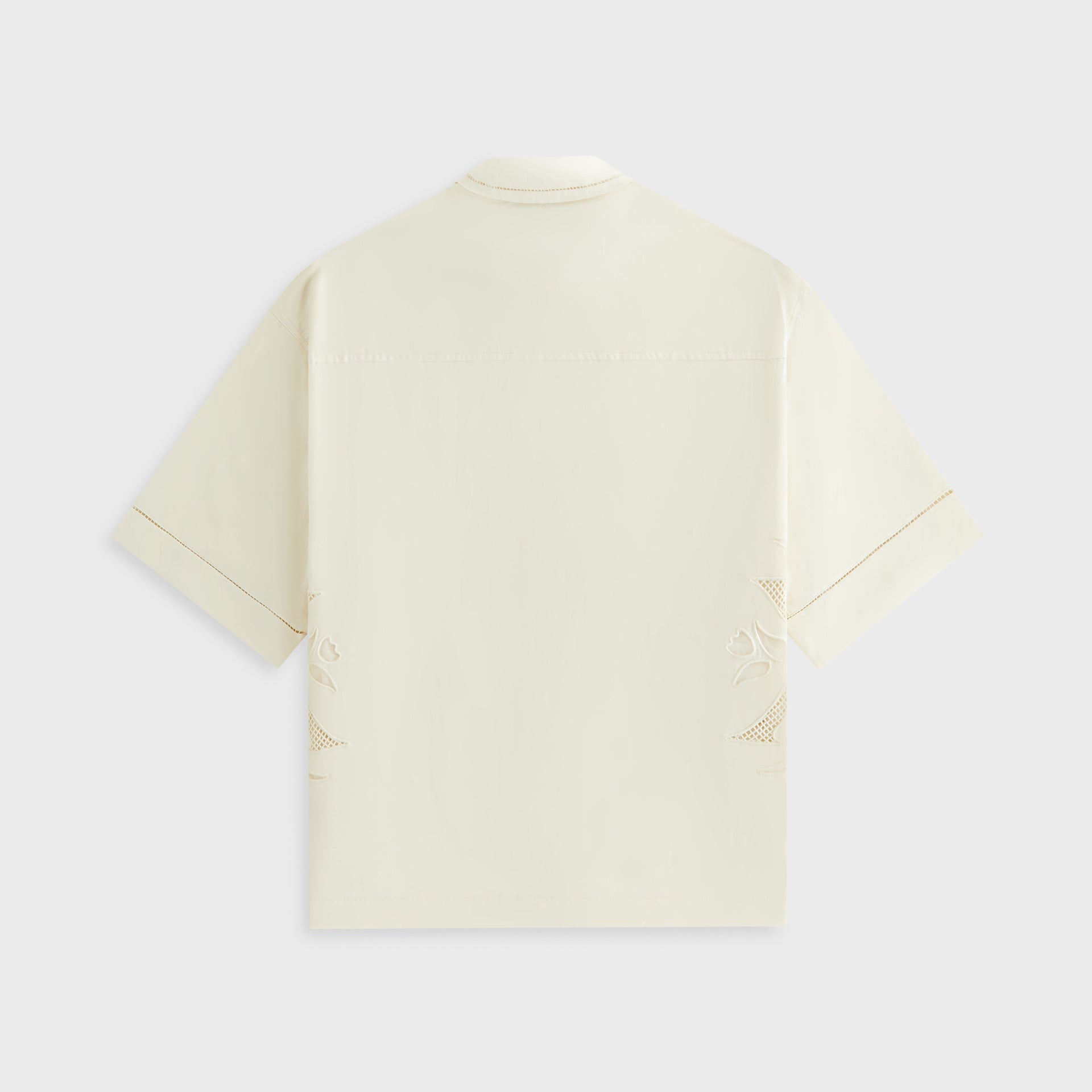 Kith Women Mari Broderie Crest Shirt - Waffle
