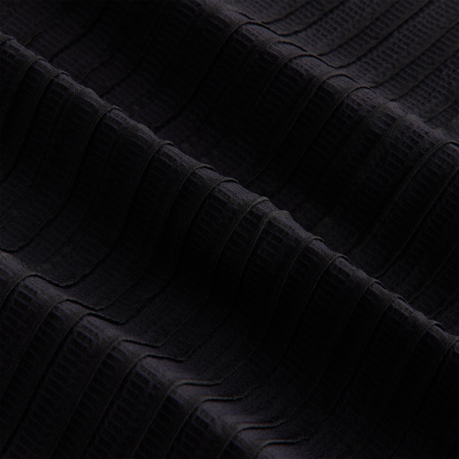 Kith Women Elvira Plisse Button Down Shirt - Ink