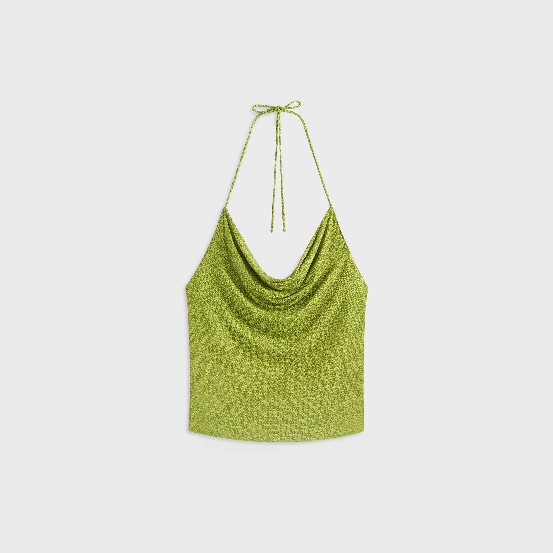 Kith Women Sori Micro Monogram Halter - Pistachio