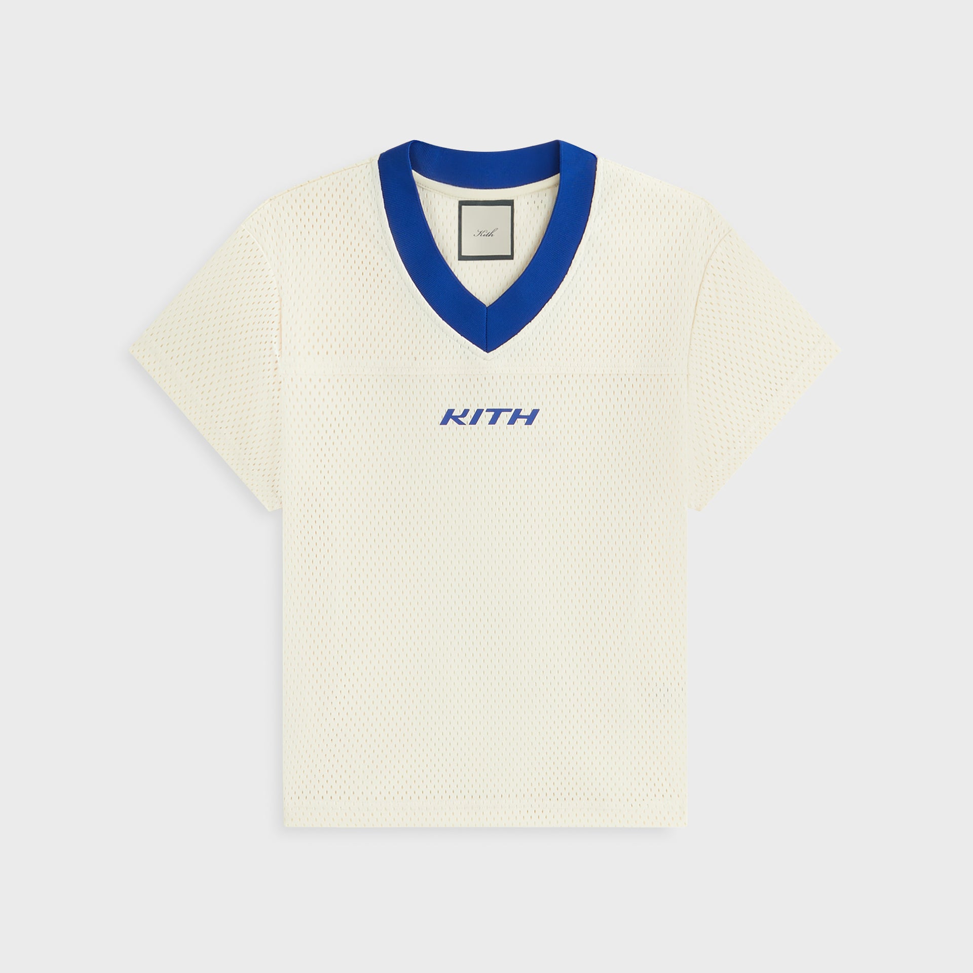 Kith Women Nicci Mesh Football Jersey - Sandrift