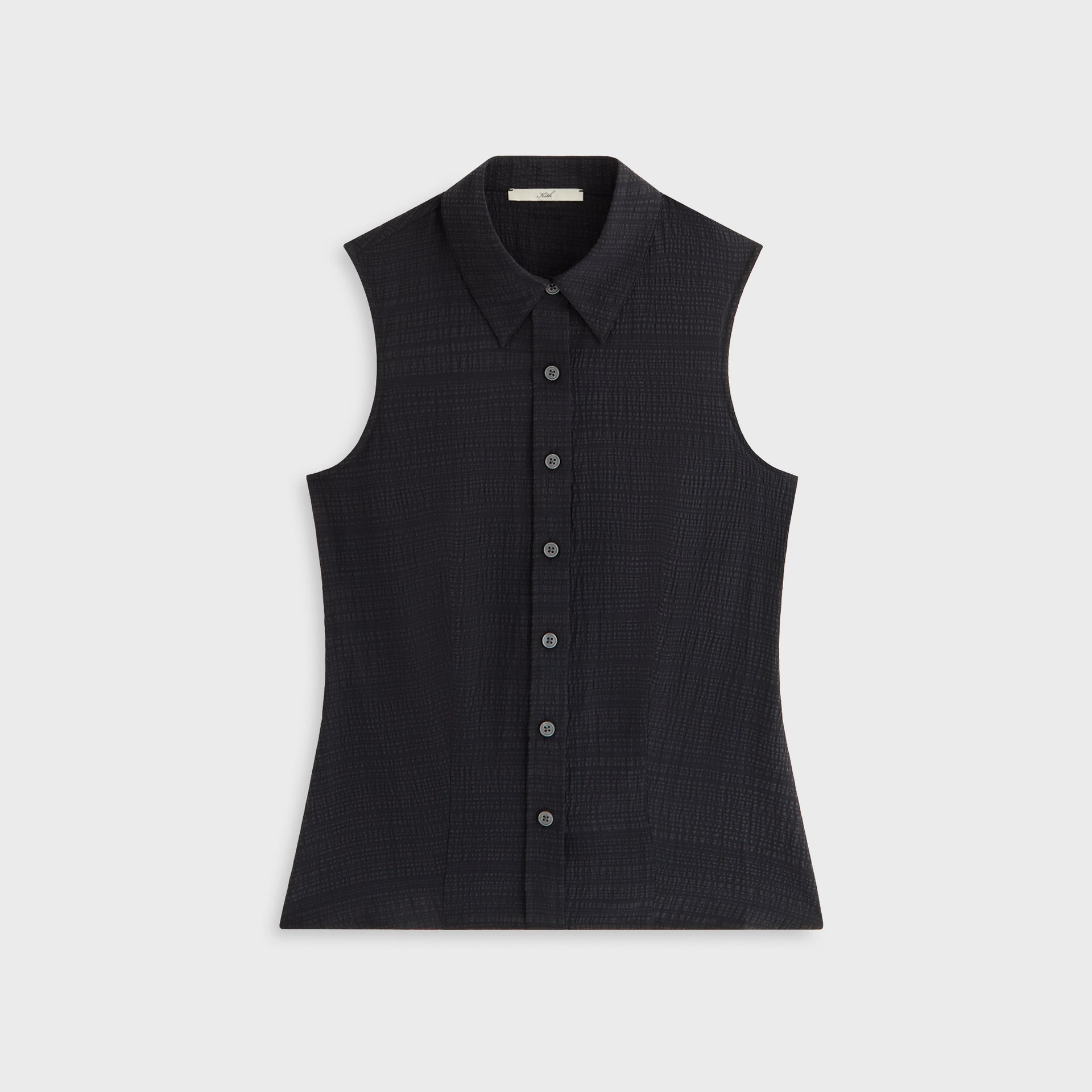 Kith Women Aki Backless Button Down Tank - Black
