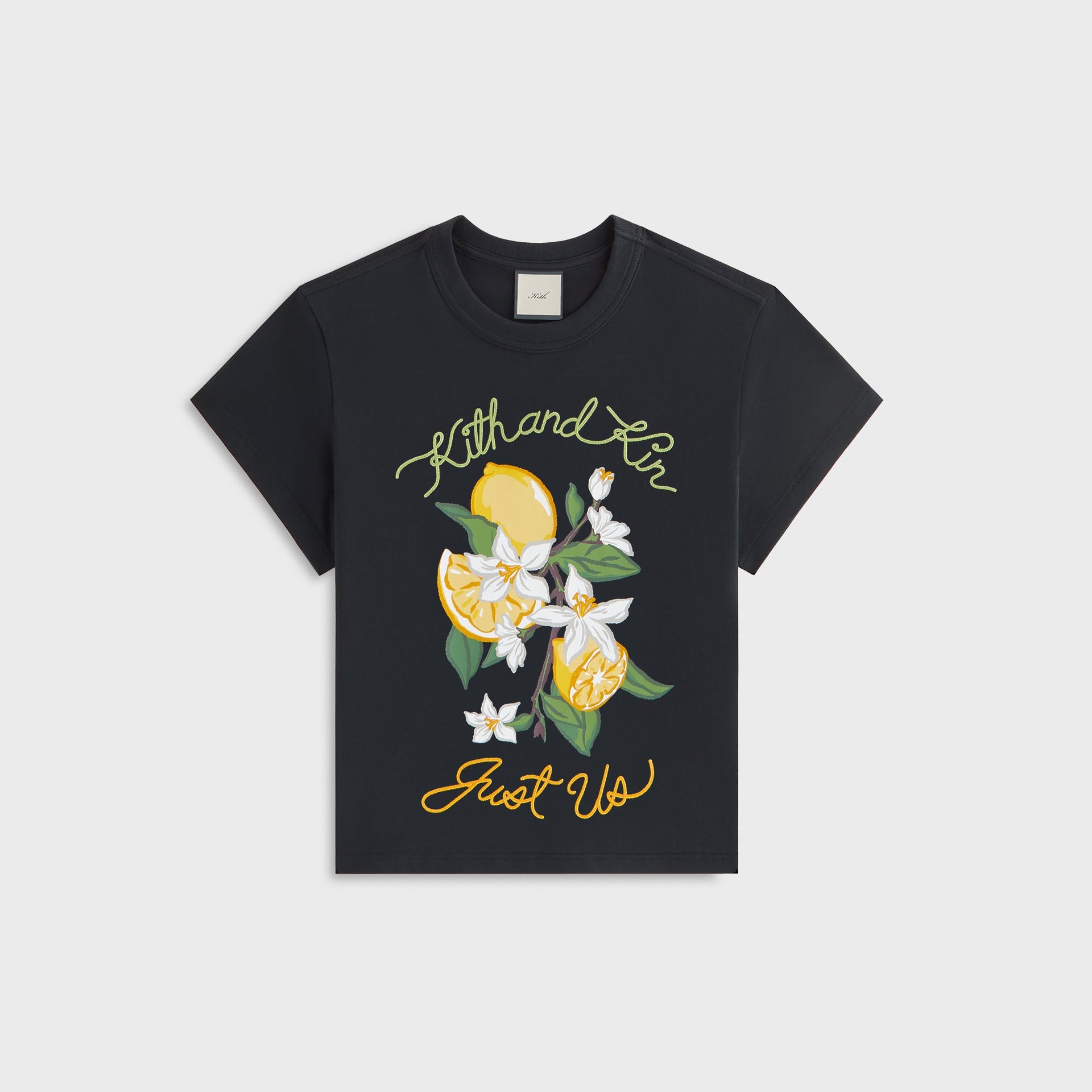 Kith Women Citrus Mulberry Vintage Tee - Black