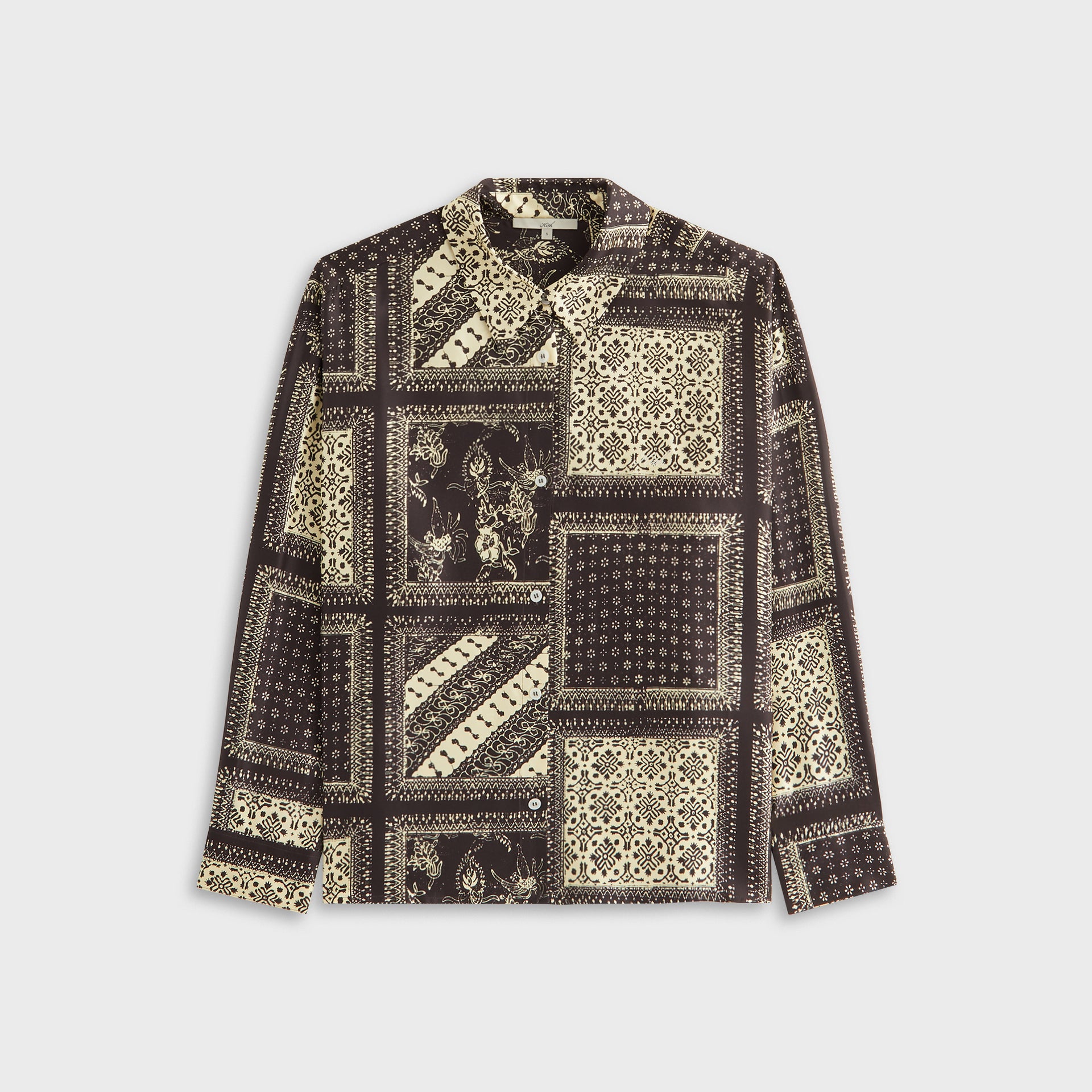 Kith Women Siena Batik Block Print Shirt - Incognito